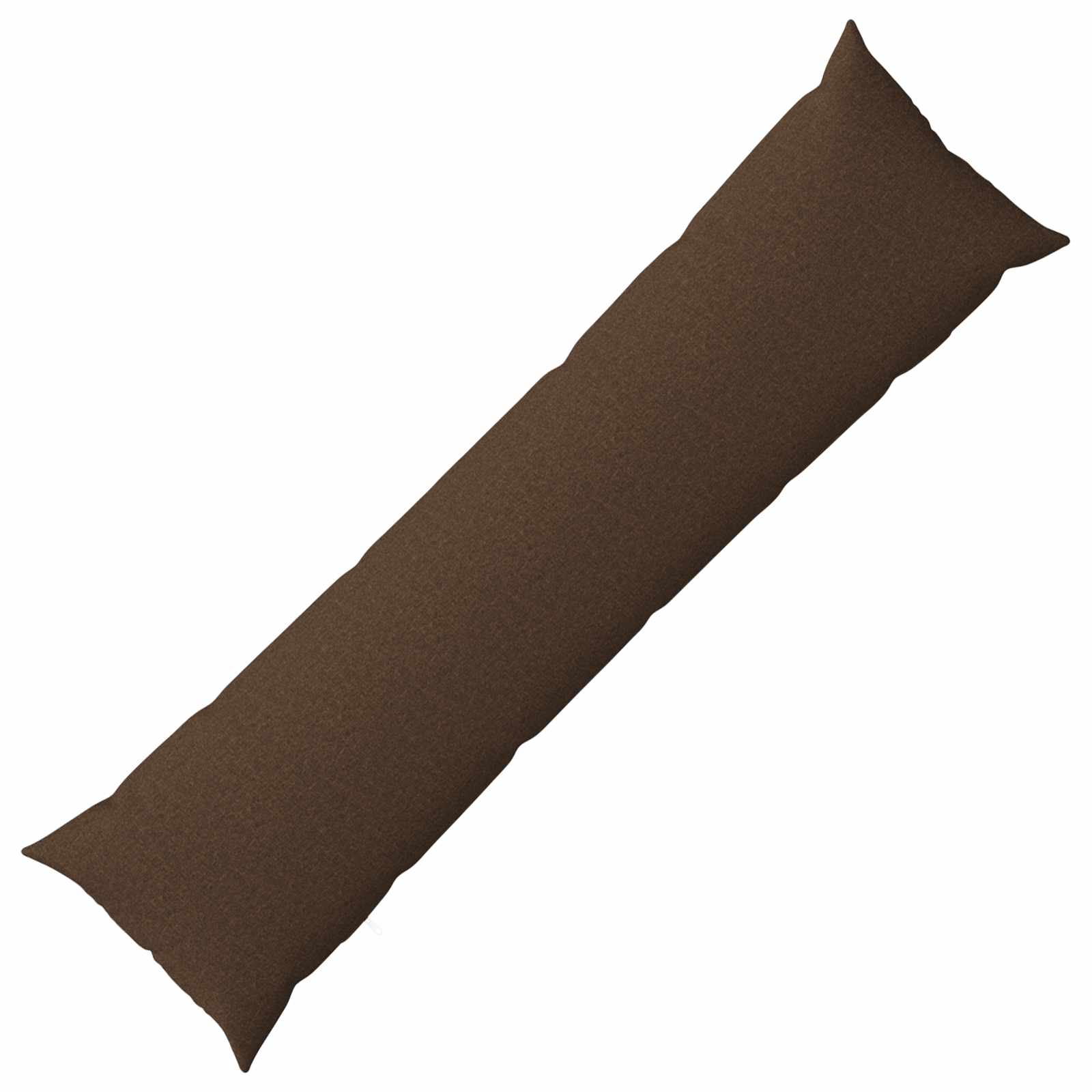 vidaXL Povlak na polštář HEERLEN Hnědá 40 x 145 cm Textil
