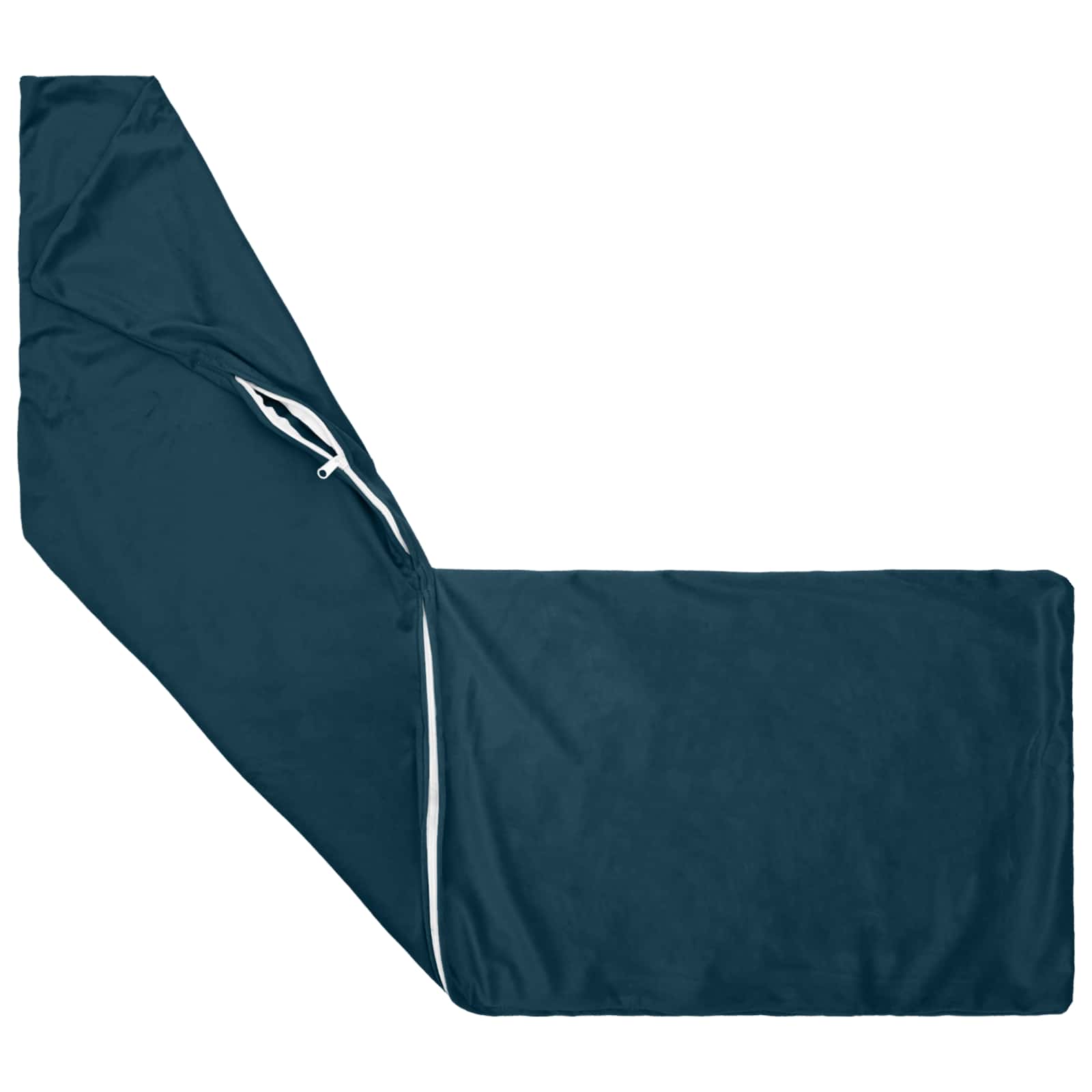 Kussensloop 2 pcs HEERLEN Blauw 40 x 145 cm Fluweel image 3