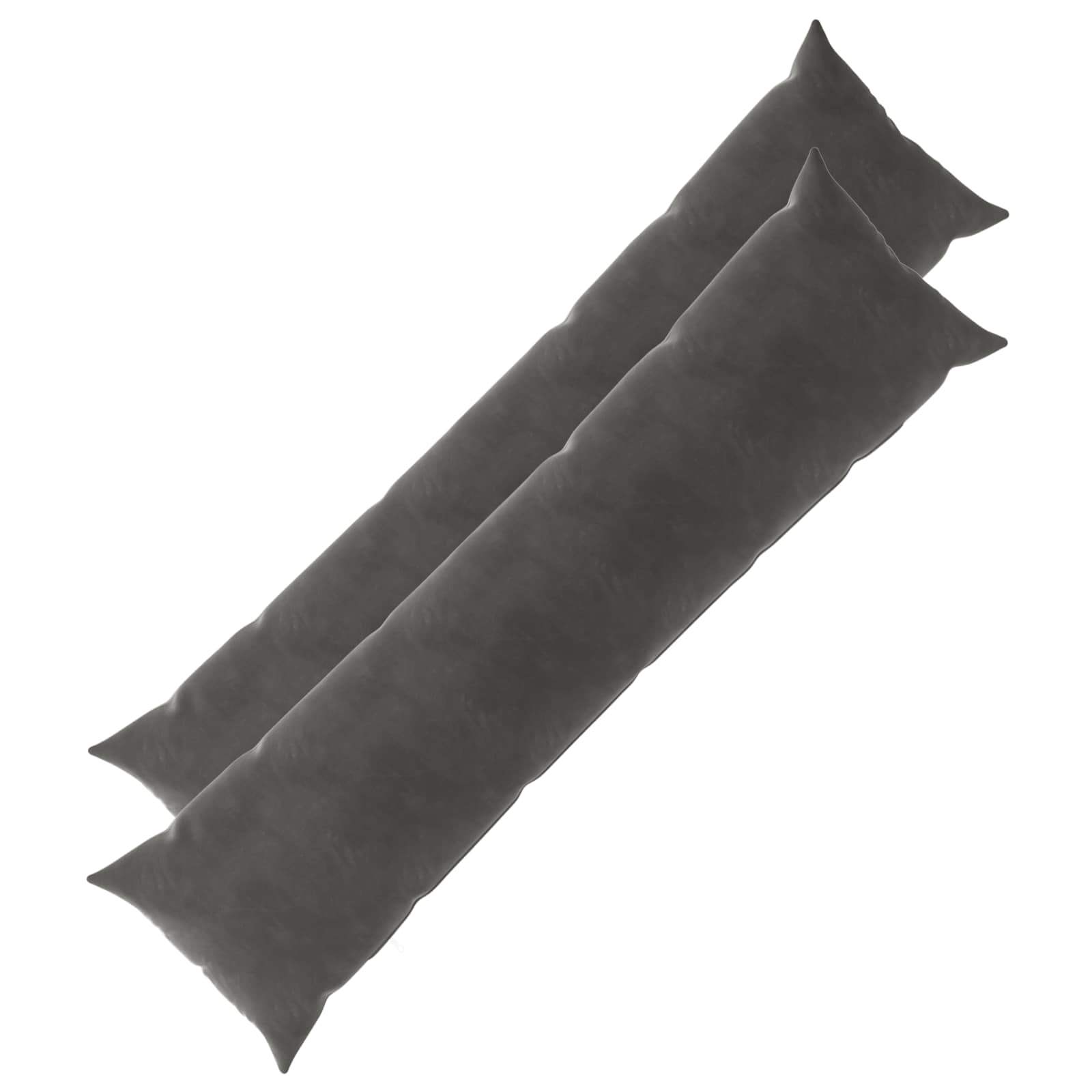 Kussensloop 2 pcs HEERLEN Donkergrijs 40 x 145 cm Fluweel image 1
