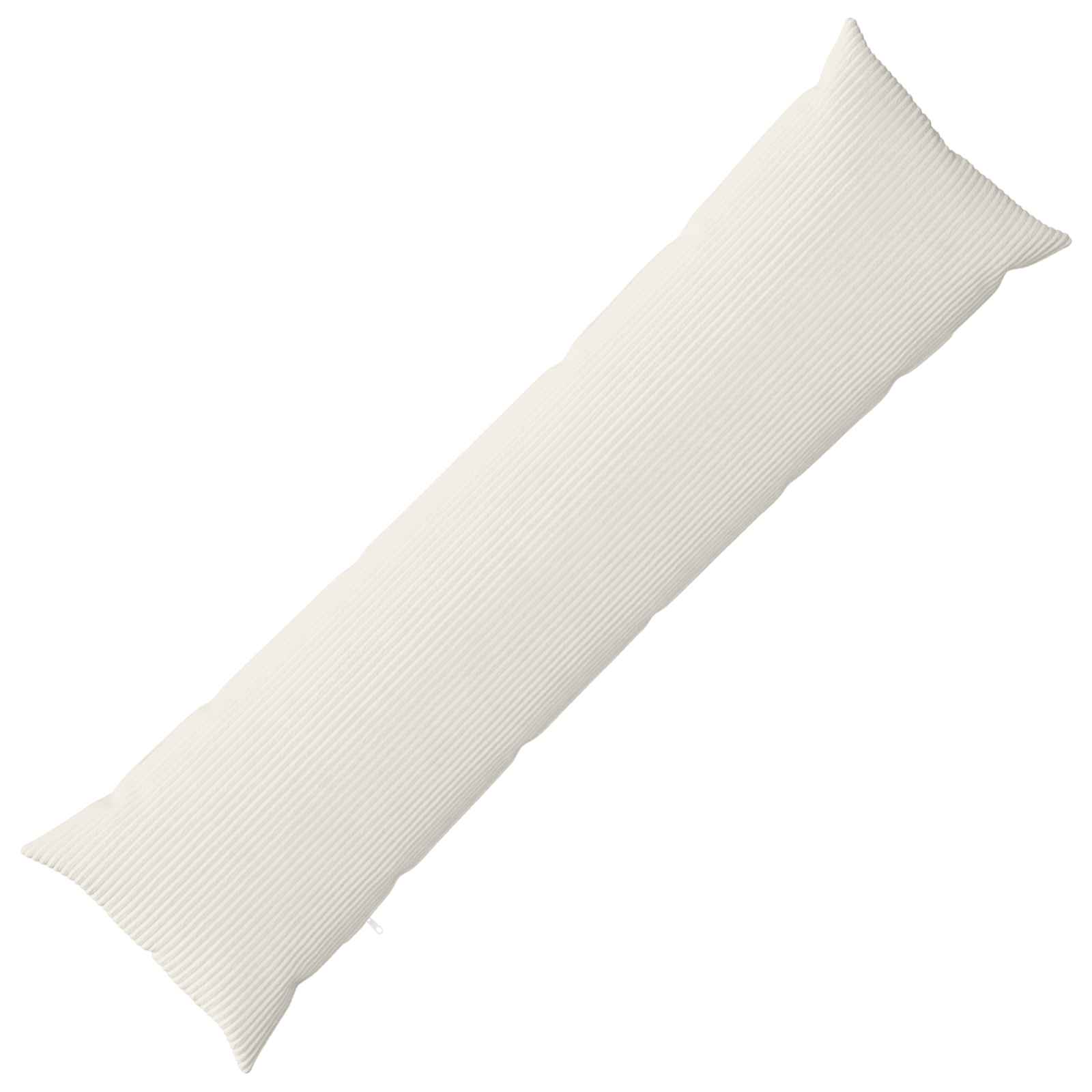 Kussensloop HEERLEN Crèmekleurig 40 x 145 cm corduroy image 1