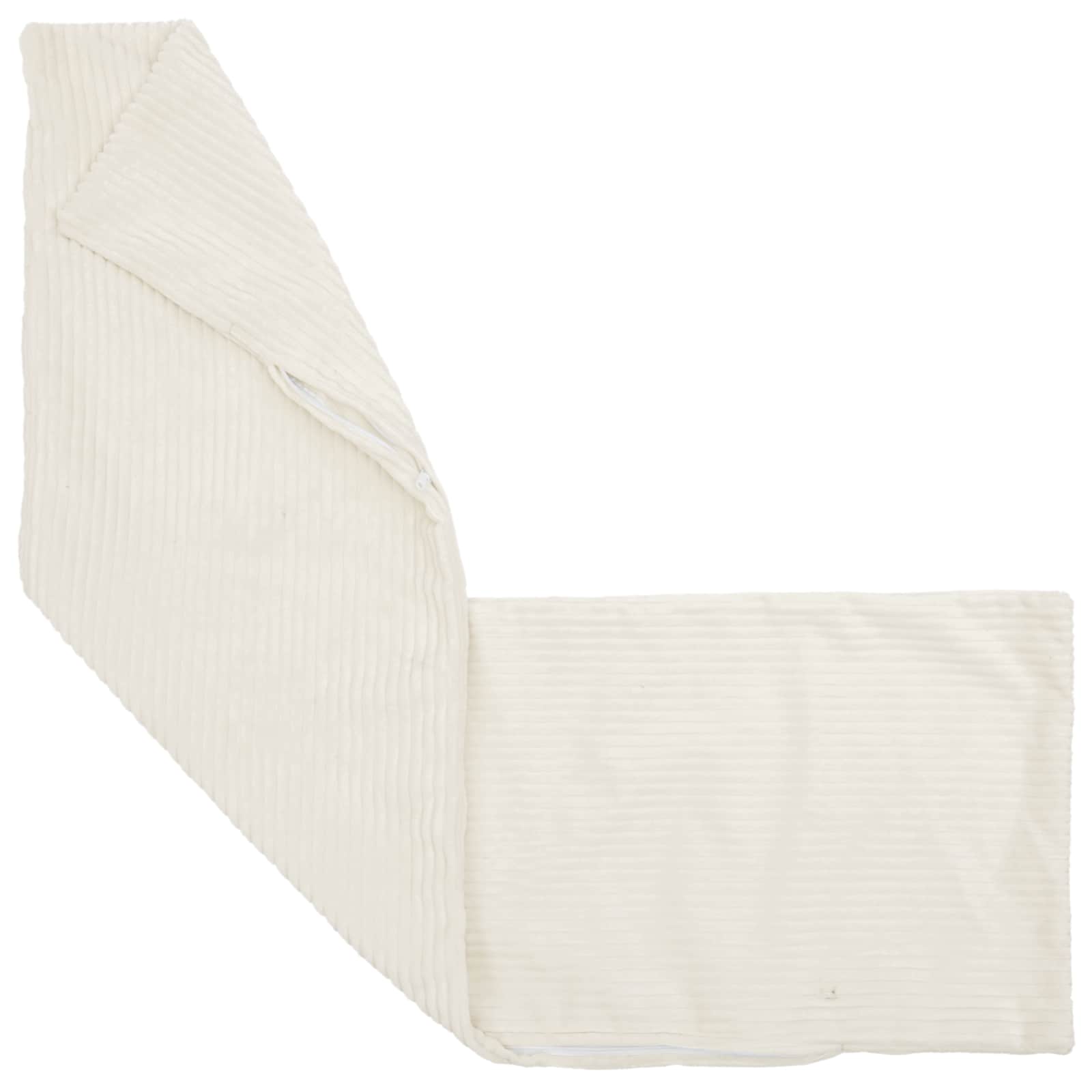 Kussensloop 2 pcs HEERLEN Crèmekleurig 40 x 145 cm corduroy image 3