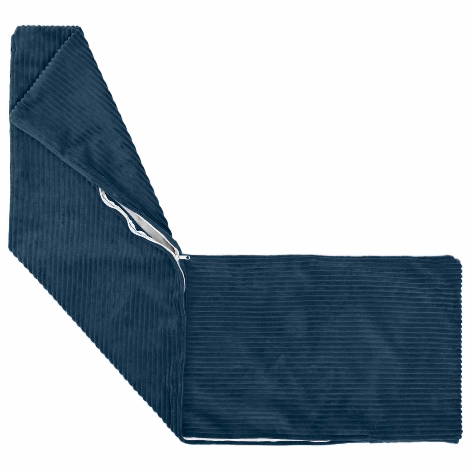 Kussensloop 2 pcs HEERLEN Marineblauw 40 x 145 cm corduroy image 3