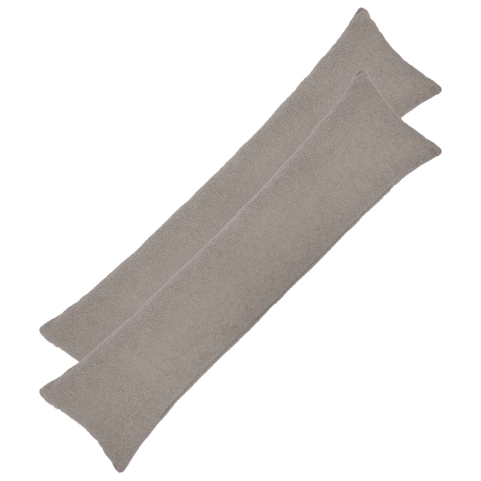Kussensloop 2 pcs HEERLEN Lichtgrijs 40 x 145 cm Bouclé image 1
