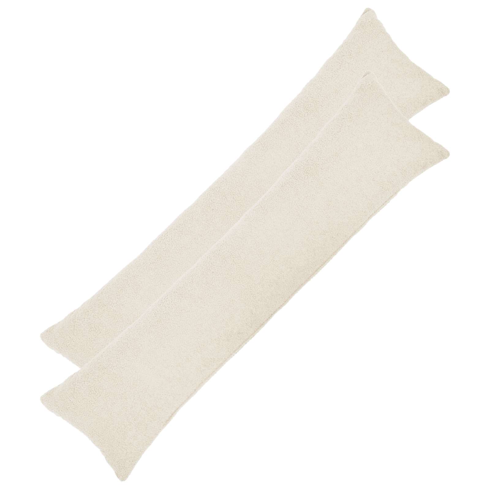 Kussensloop 2 pcs HEERLEN Crèmekleurig 40 x 145 cm Bouclé image 1