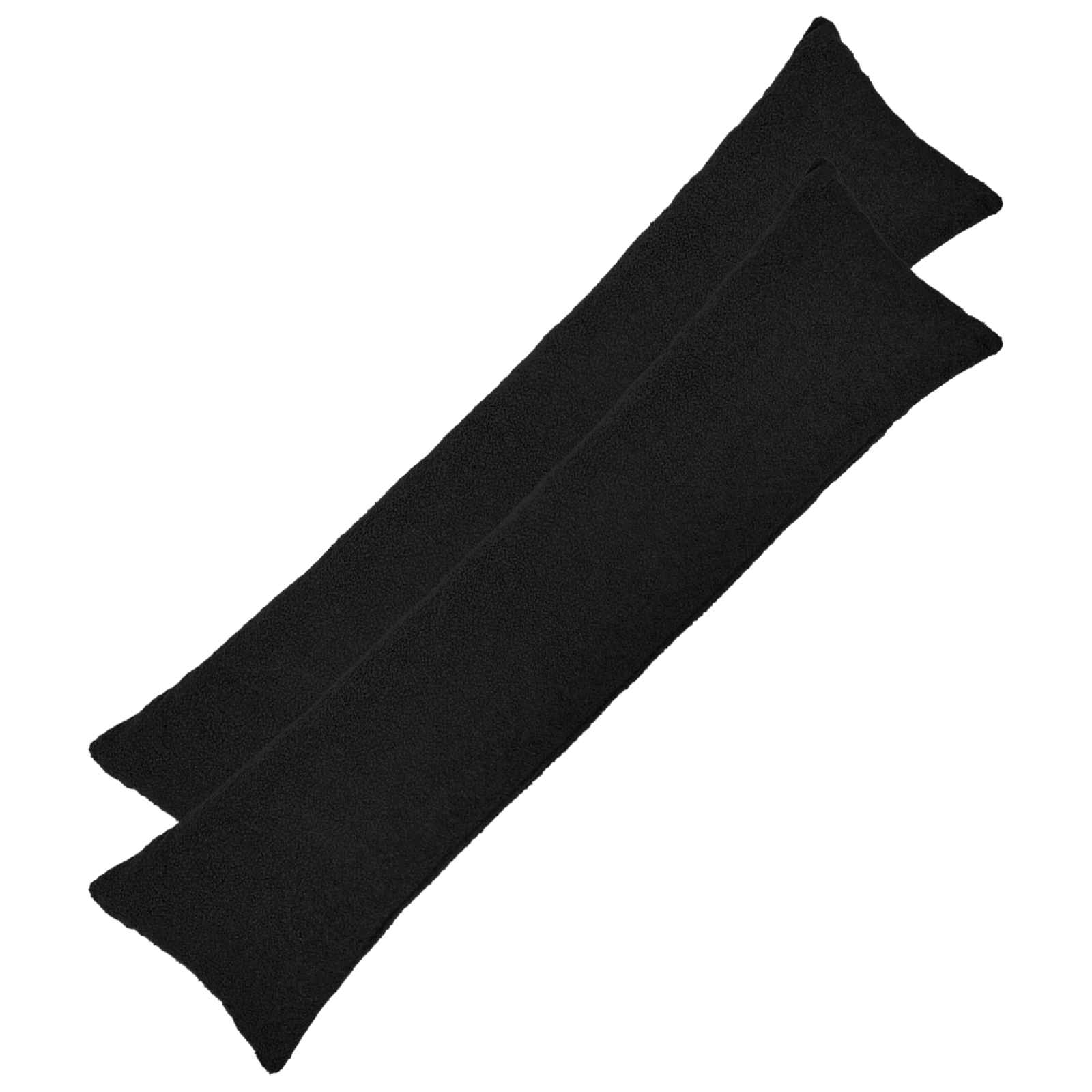 Kussensloop 2 pcs HEERLEN Zwart 40 x 145 cm Bouclé image 1