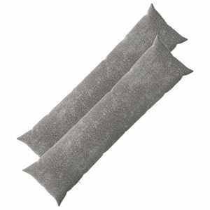 vidaXL Diivanipadi 2 tk HEERLEN Tumehall 40 x 145 cm &Scaron;en&uuml;&uuml;lfabric