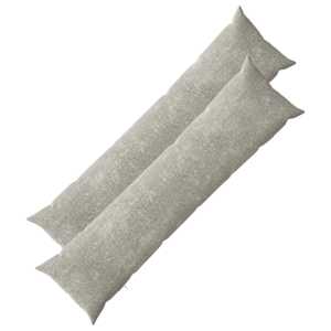 vidaXL Diivanipadi 2 tk HEERLEN Helehall 40 x 145 cm &Scaron;en&uuml;&uuml;lfabric
