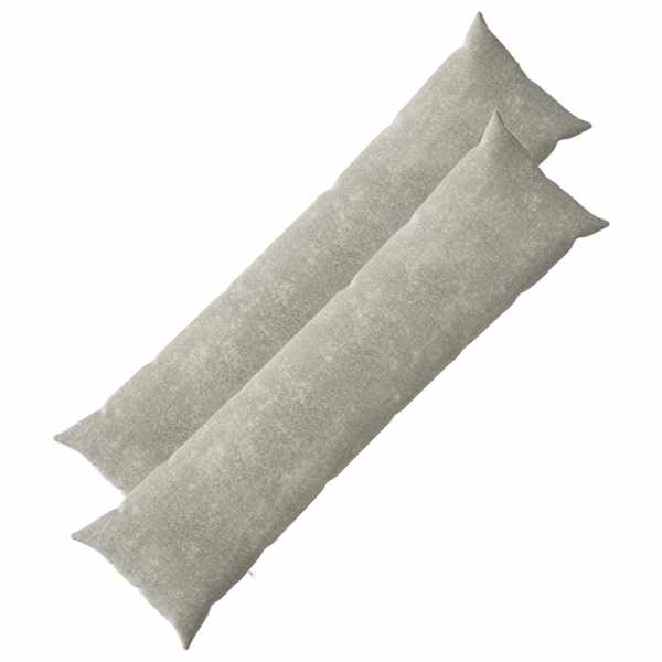 vidaXL Diivanipadi 2 tk HEERLEN Helehall 40 x 145 cm &Scaron;en&uuml;&uuml;lfabric