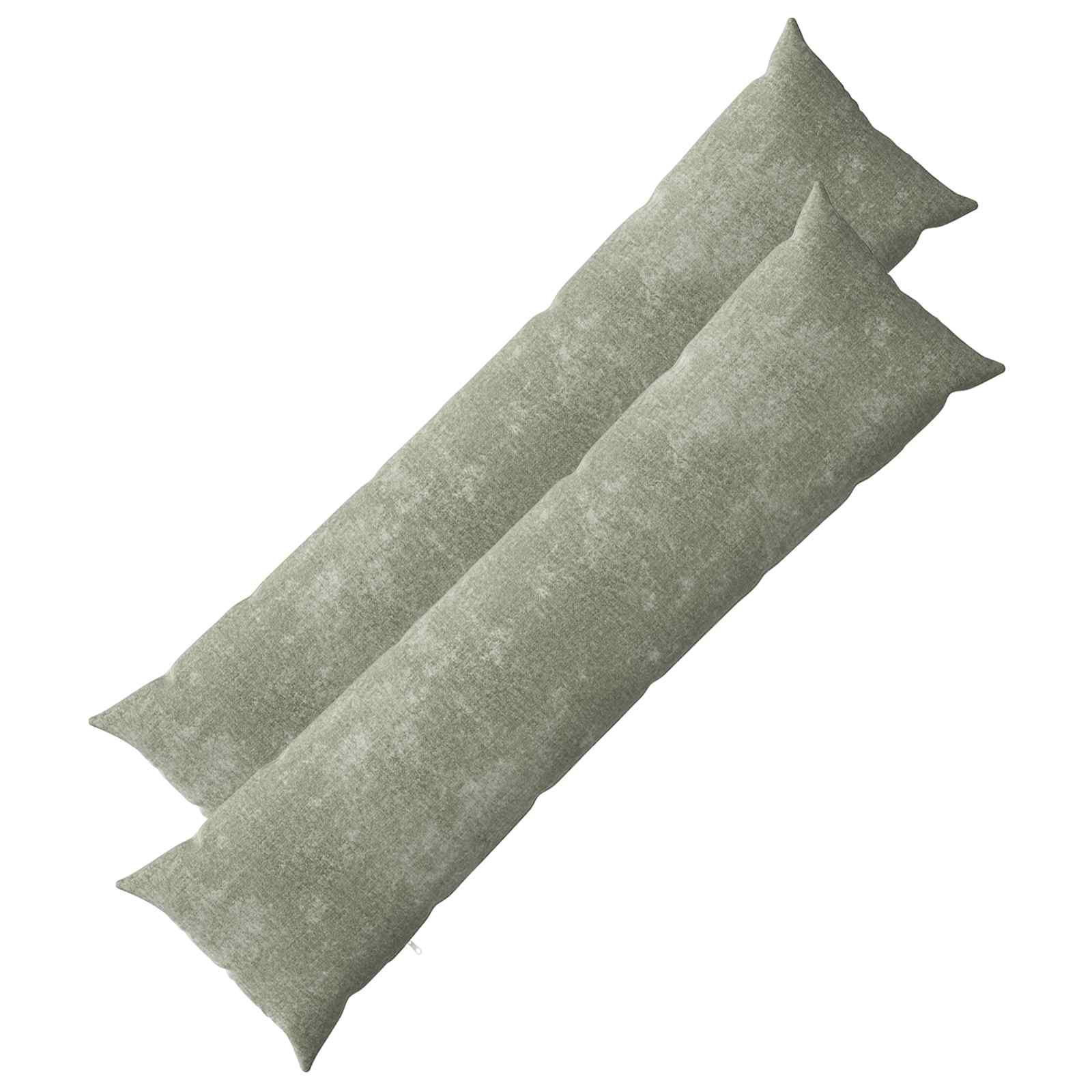 vidaXL Husă pentru pernă 2 pcs HEERLEN Verde 40 x 145 cm