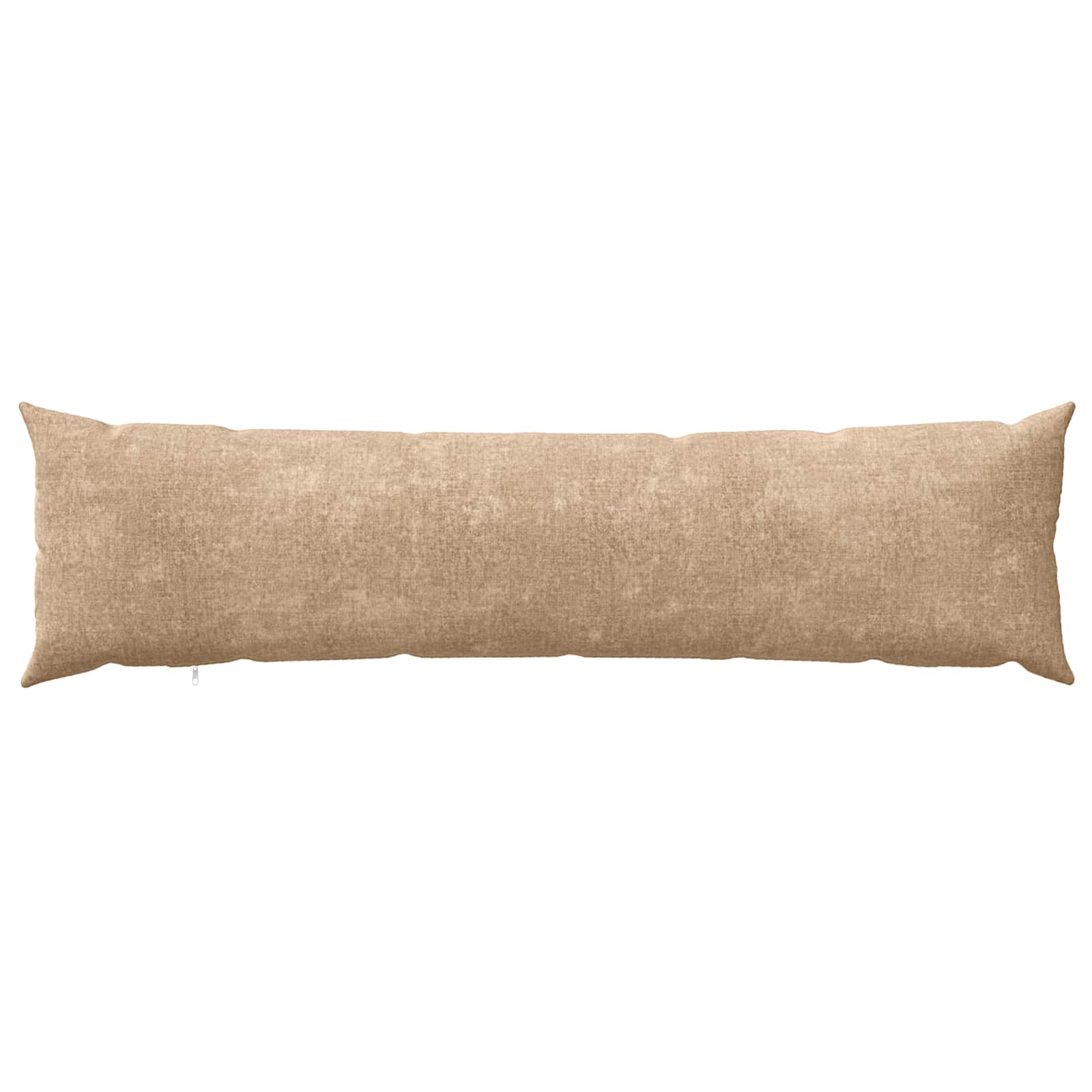 Kussensloop 2 st HEERLEN Taupe 40 x 145 cm Chenille Stof image 4