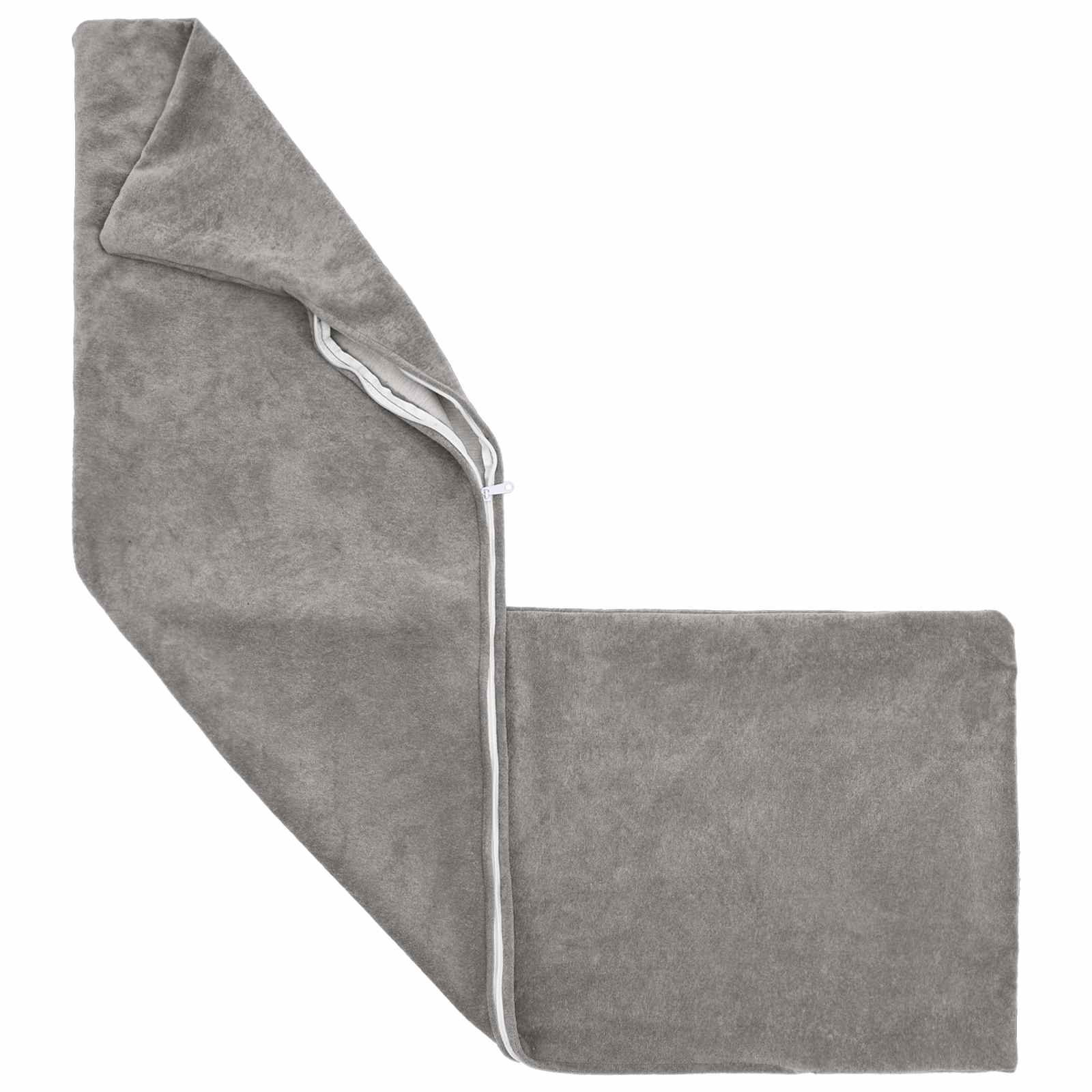 Prevleka za blazino HEERLEN Svetlo siva 40 x 145 cm Mikrofibra