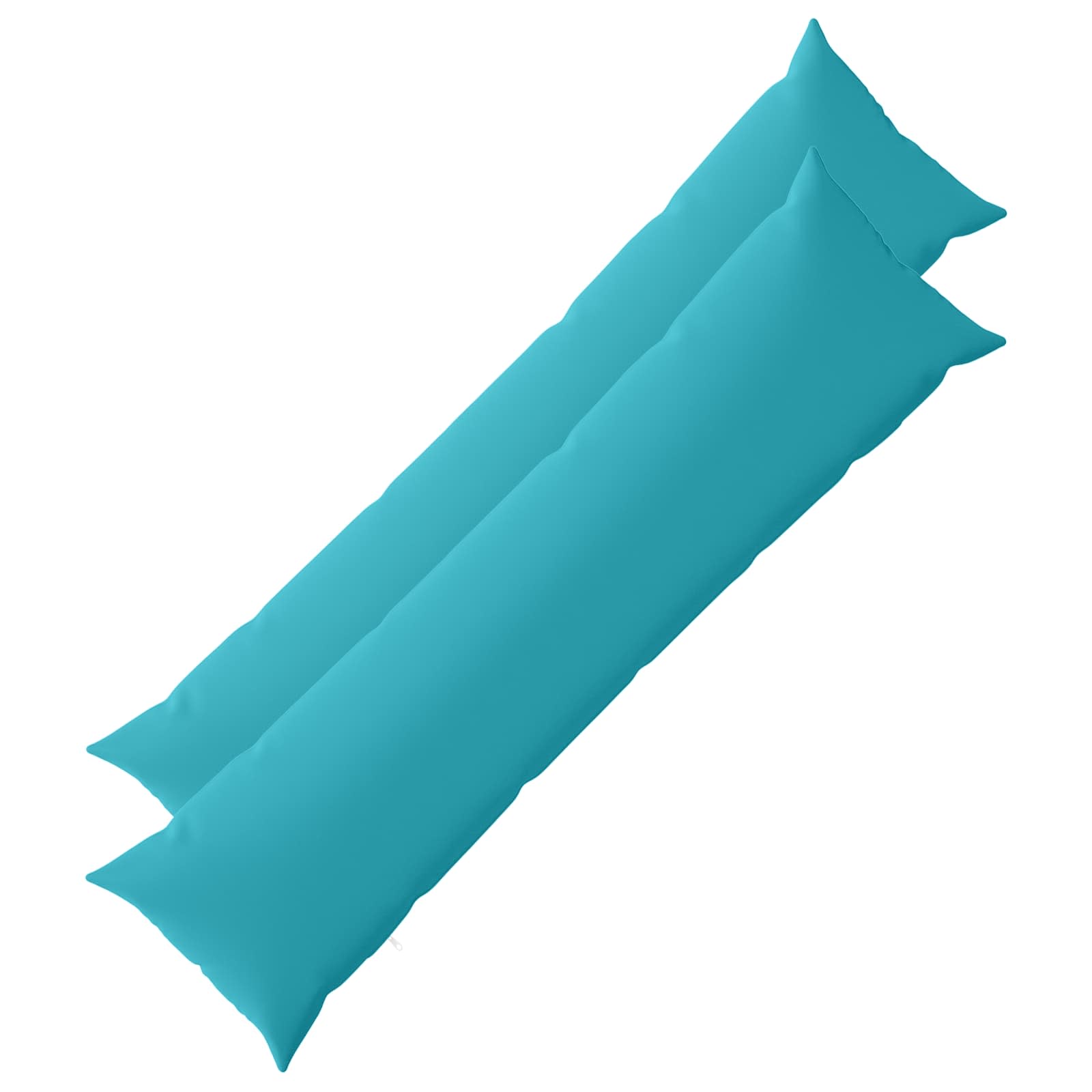 Kussensloop 2 pcs HEERLEN Turquoise 40 x 145 cm Polyester image 1