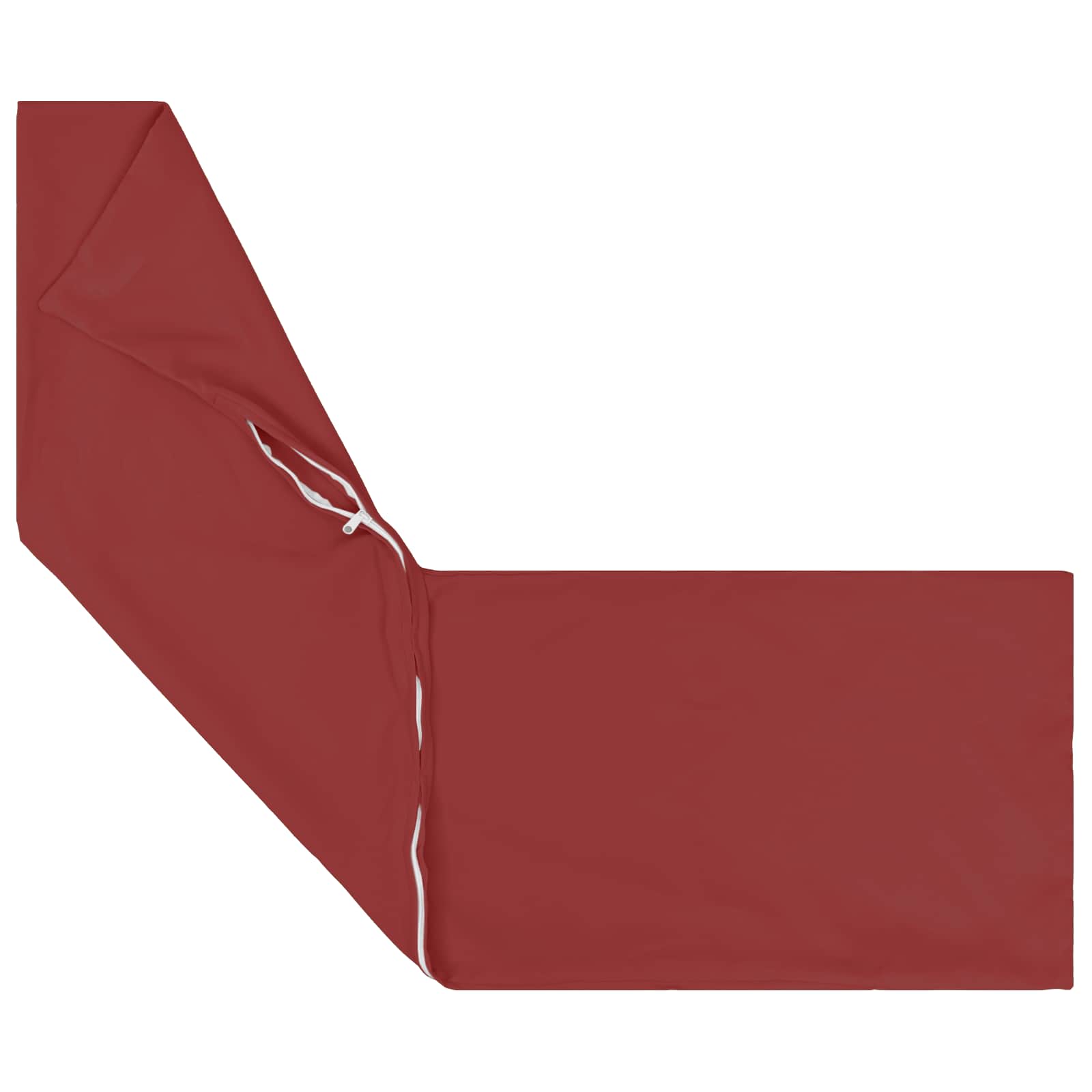 Kussensloop HEERLEN Wijnrood 40 x 145 cm Polyester image 3