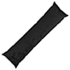 vidaXL Diivanipadi HEERLEN Must 40 x 145 cm Flanell