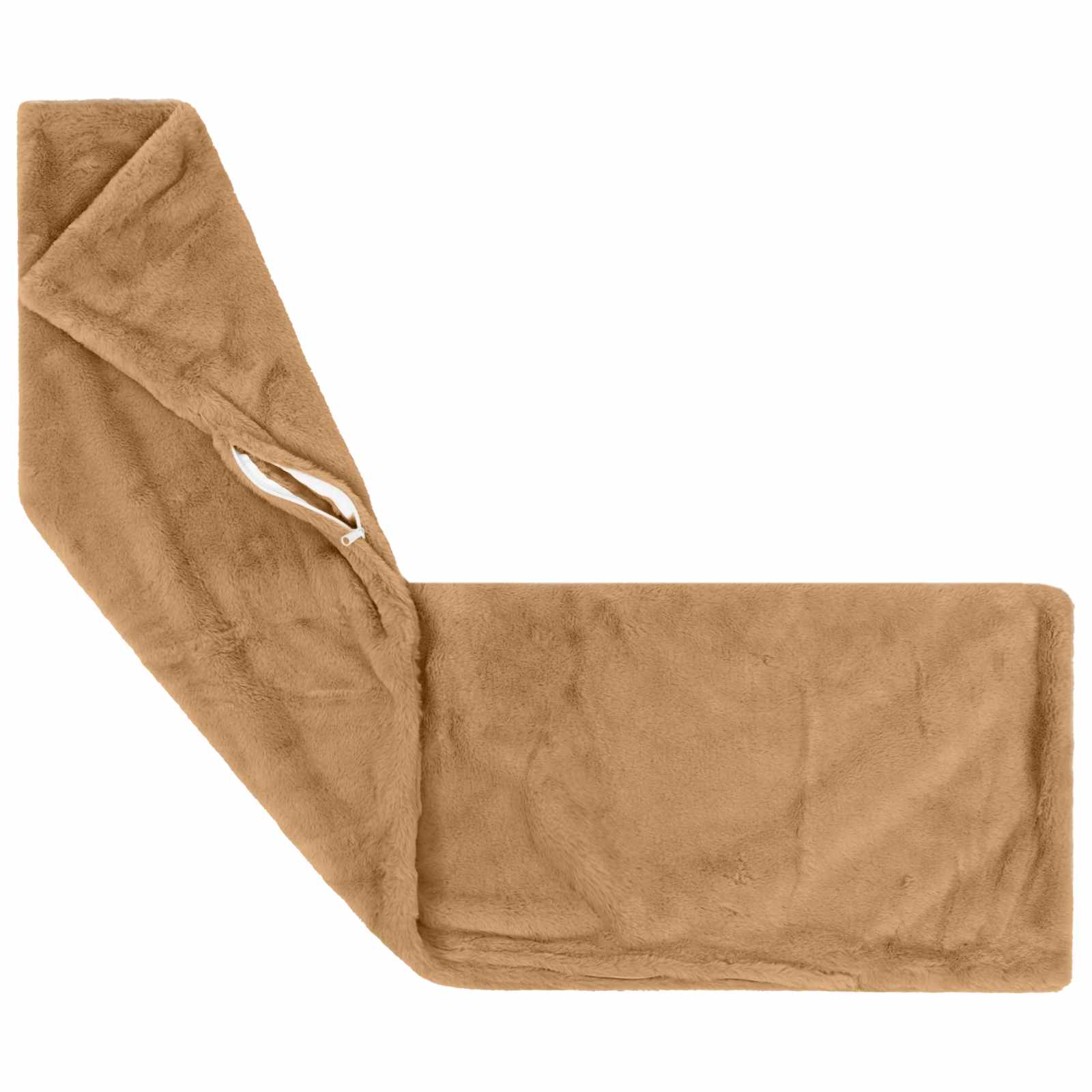 Kussensloop HEERLEN Taupe 40 x 145 cm Nep Konijnenbont image 3