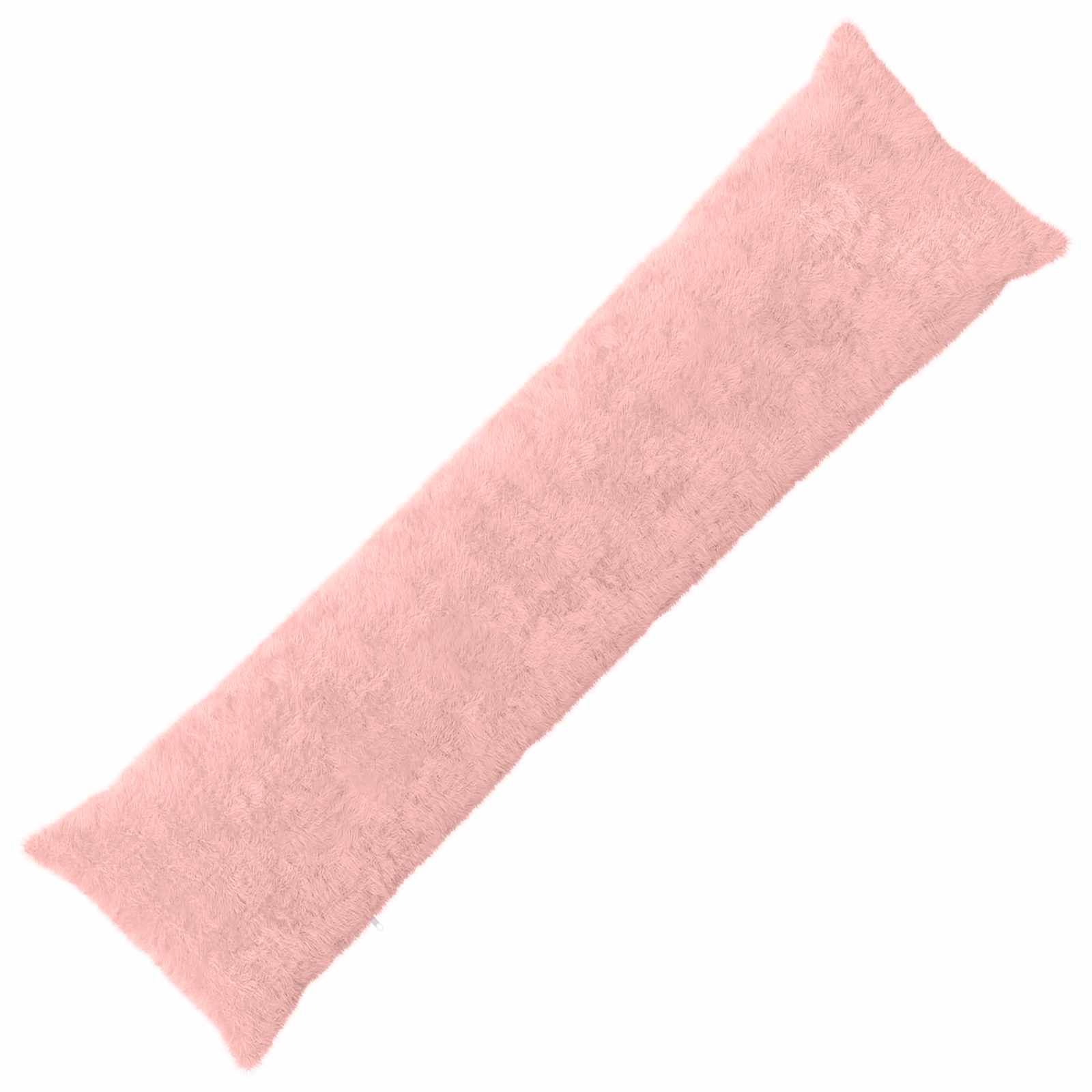 Kussensloop HEERLEN Roze 40 x 145 cm Nep Konijnenbont image 1