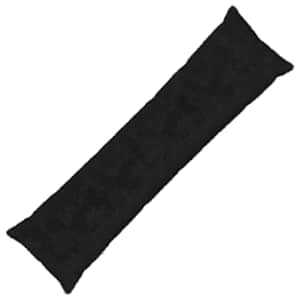 vidaXL Diivanipadi HEERLEN Must 40 x 145 cm Vale k&uuml;&uuml;liku