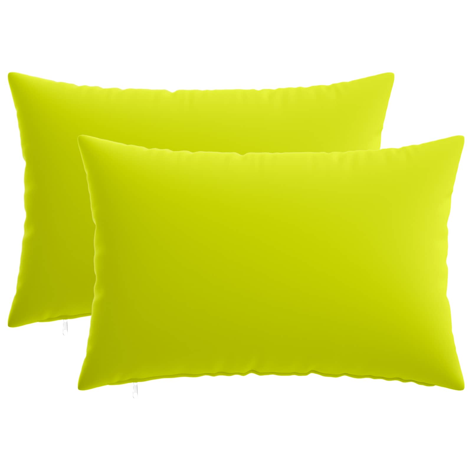 Kussensloop 2 pcs HEERLEN Helder groen 40 x 60 cm Polyester image 1