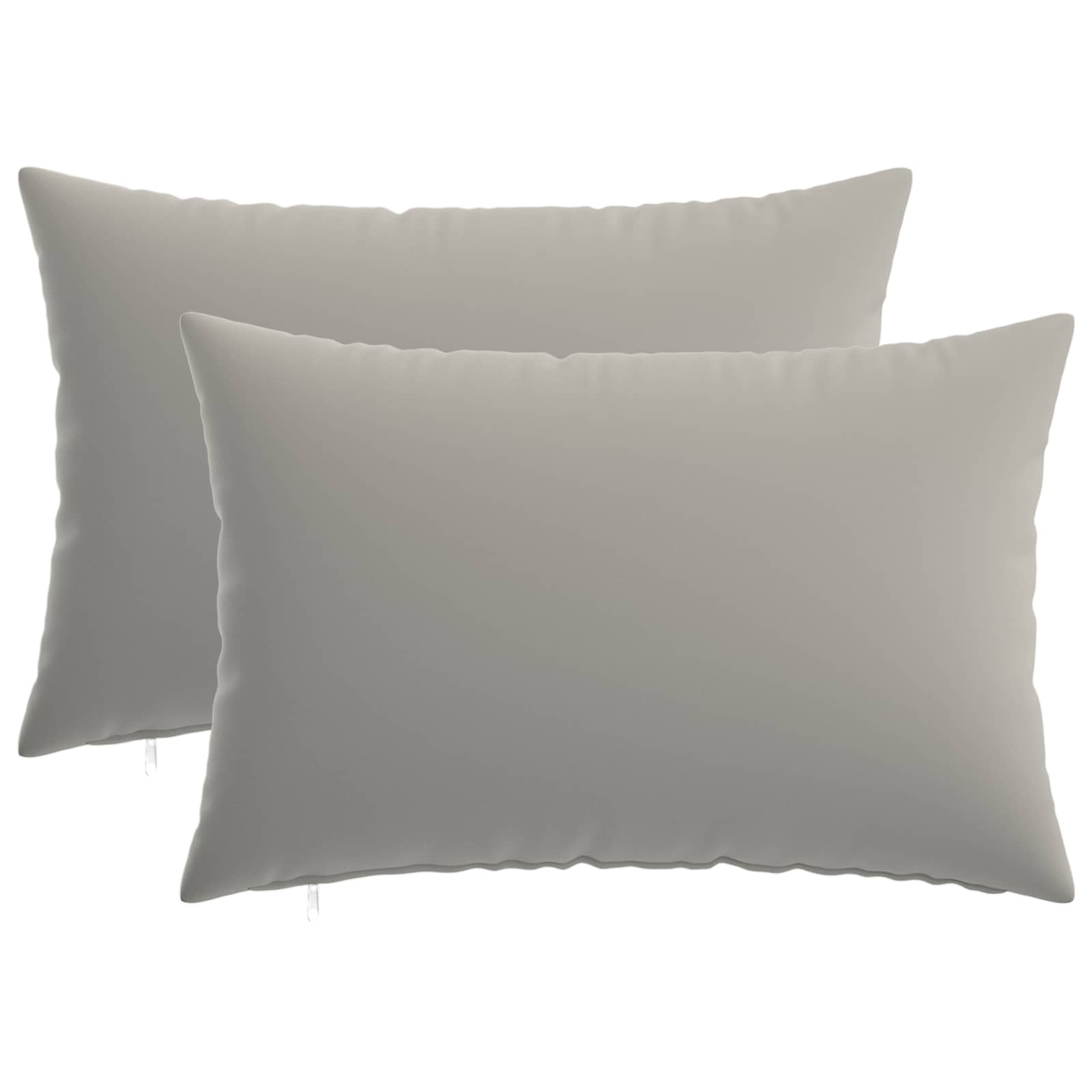 Kussensloop 2 pcs HEERLEN Grijs 40 x 60 cm Polyester image 1