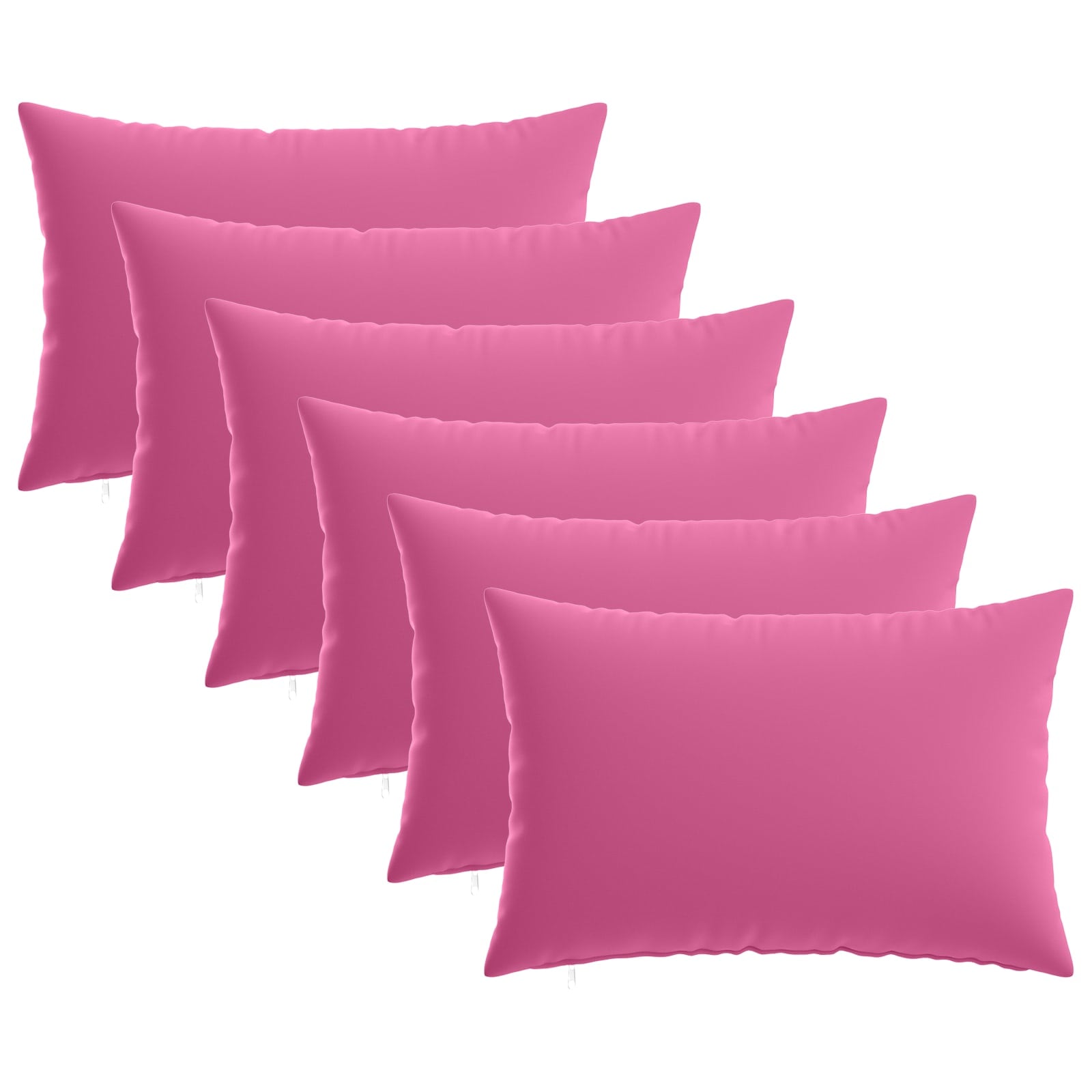 Kussensloop 6 pcs HEERLEN Roze 40 x 60 cm Polyester image 1