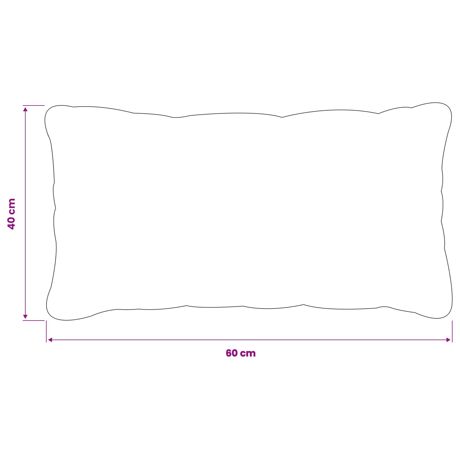 Kussensloop 6 pcs HEERLEN Lichtgroen 40 x 60 cm PV Fleece image 10