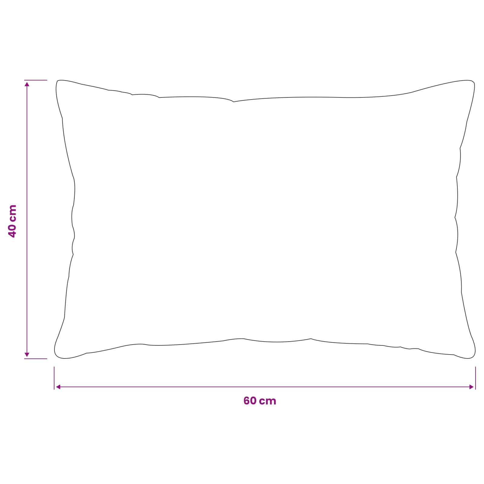 Kussensloop 2 pcs HEERLEN Zwart 40 x 60 cm Flanel image 9
