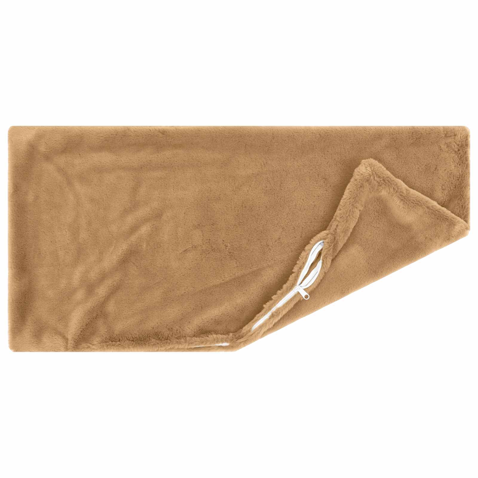 Kussensloop 6 st HEERLEN Taupe 40 x 60 cm Nep Konijnenbont image 3