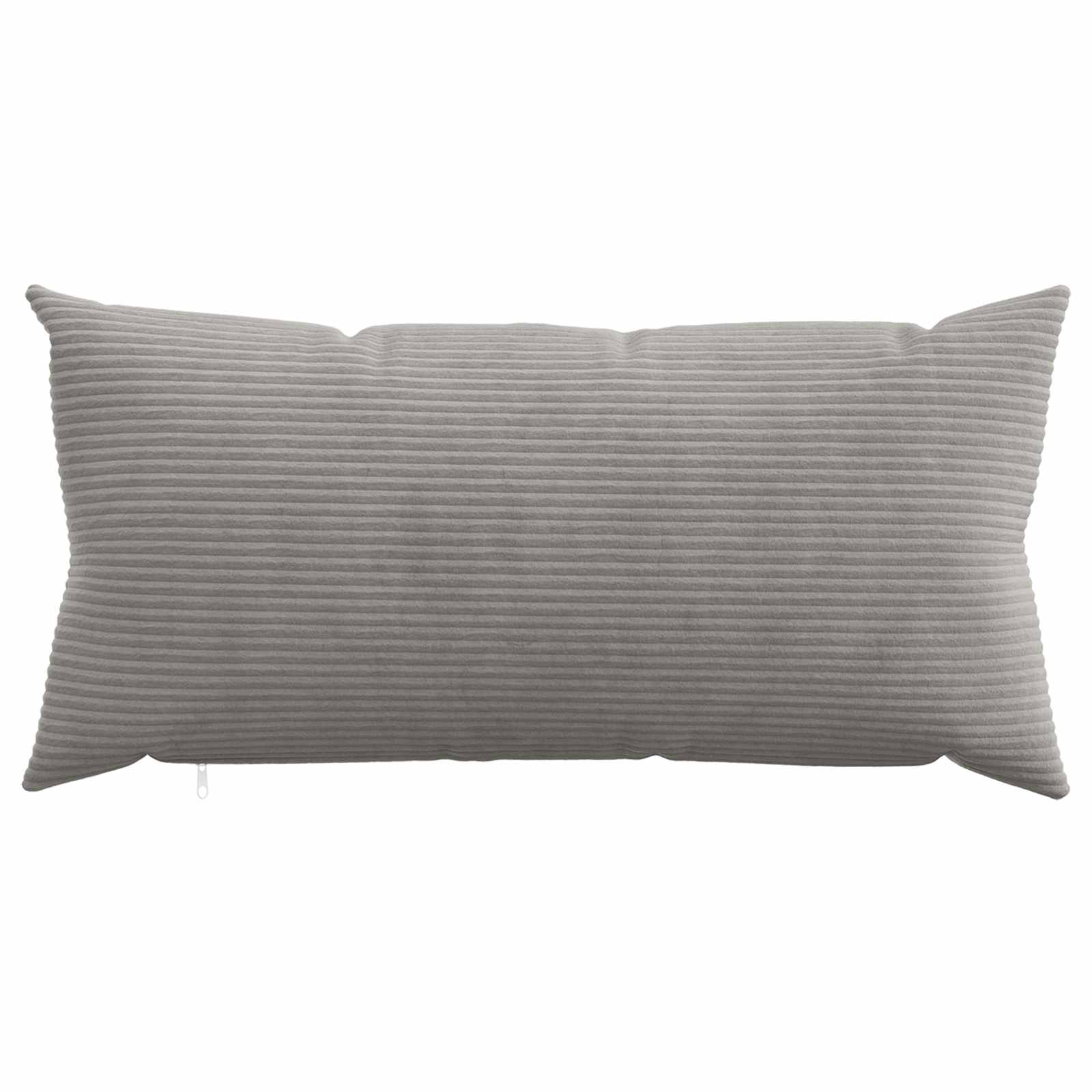 Kussensloop 6 pcs HEERLEN Lichtgrijs 40 x 70 cm corduroy image 2