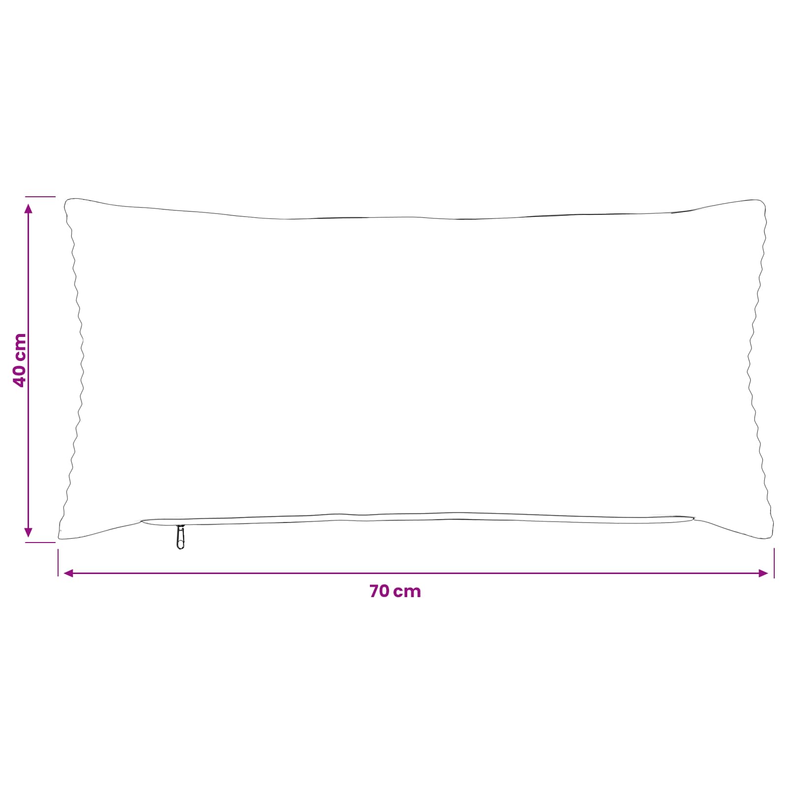 Kussensloop 2 pcs HEERLEN Rood-oranje 40 x 70 cm corduroy image 9