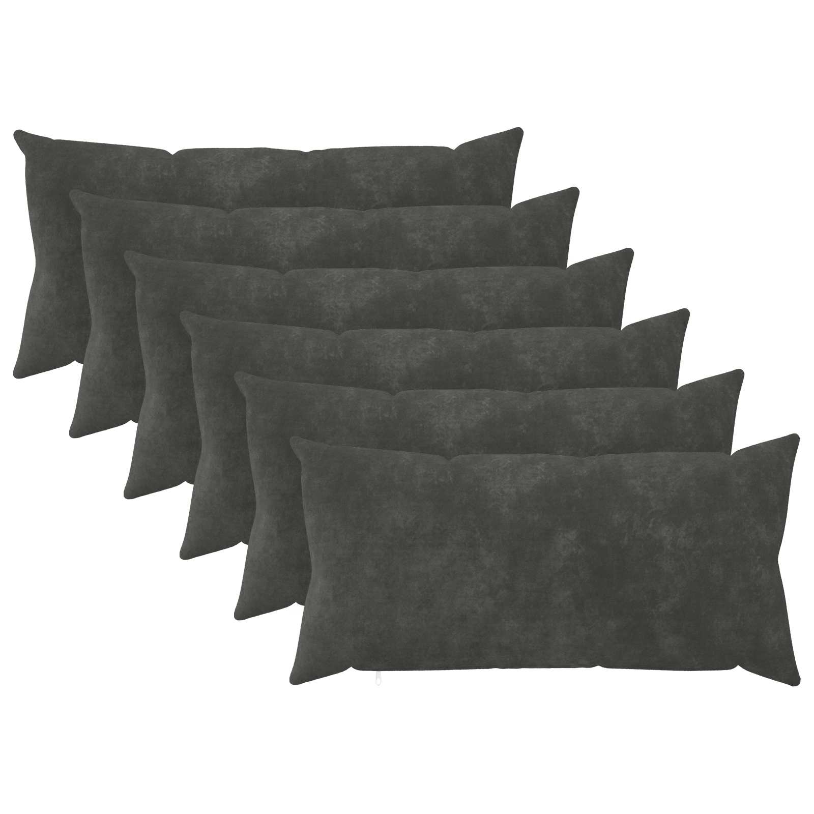 Kussensloop 6 pcs HEERLEN Antraciet 40 x 70 cm image 1