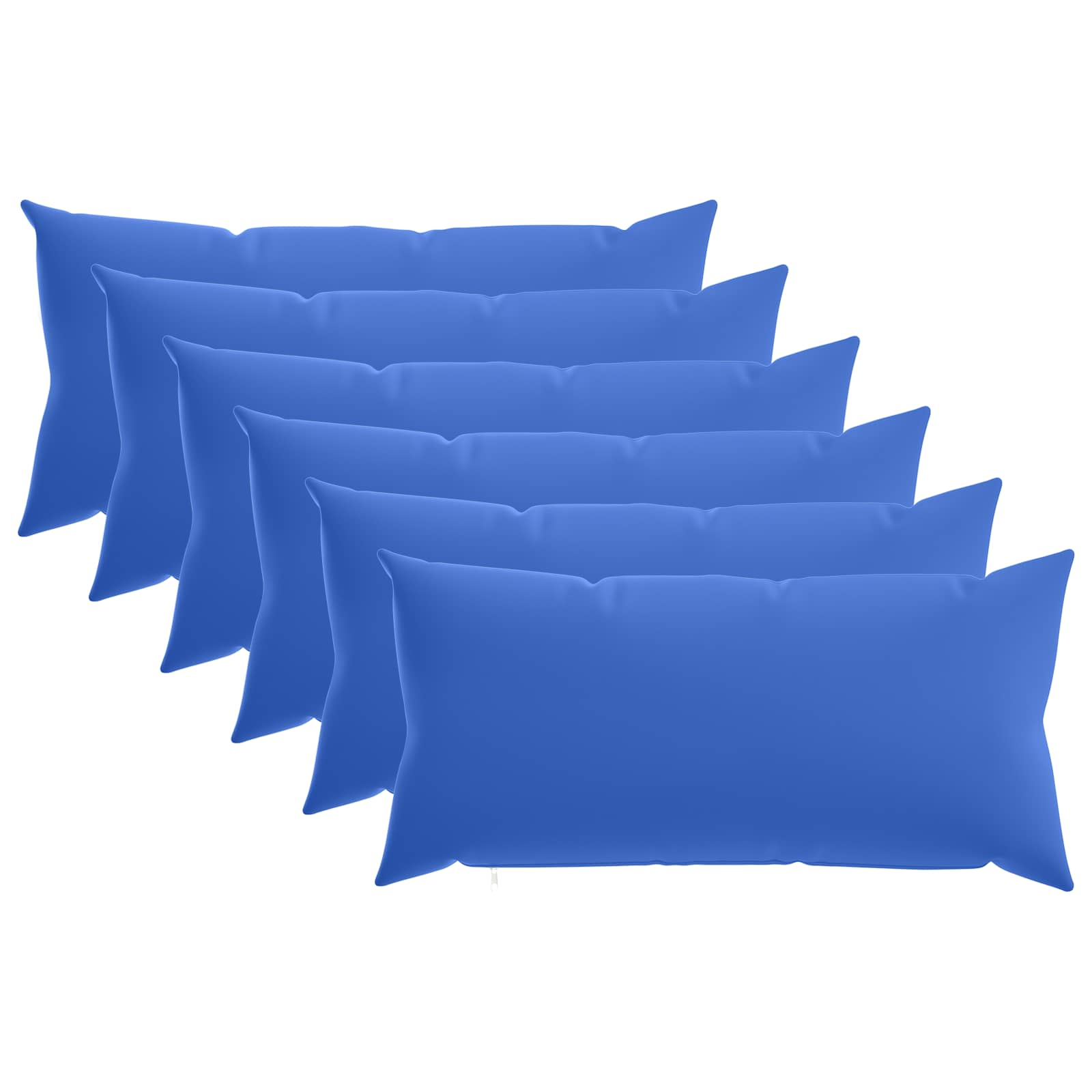 Kussensloop 6 pcs HEERLEN Koninklijk Blauw 40 x 70 cm Polyester image 1