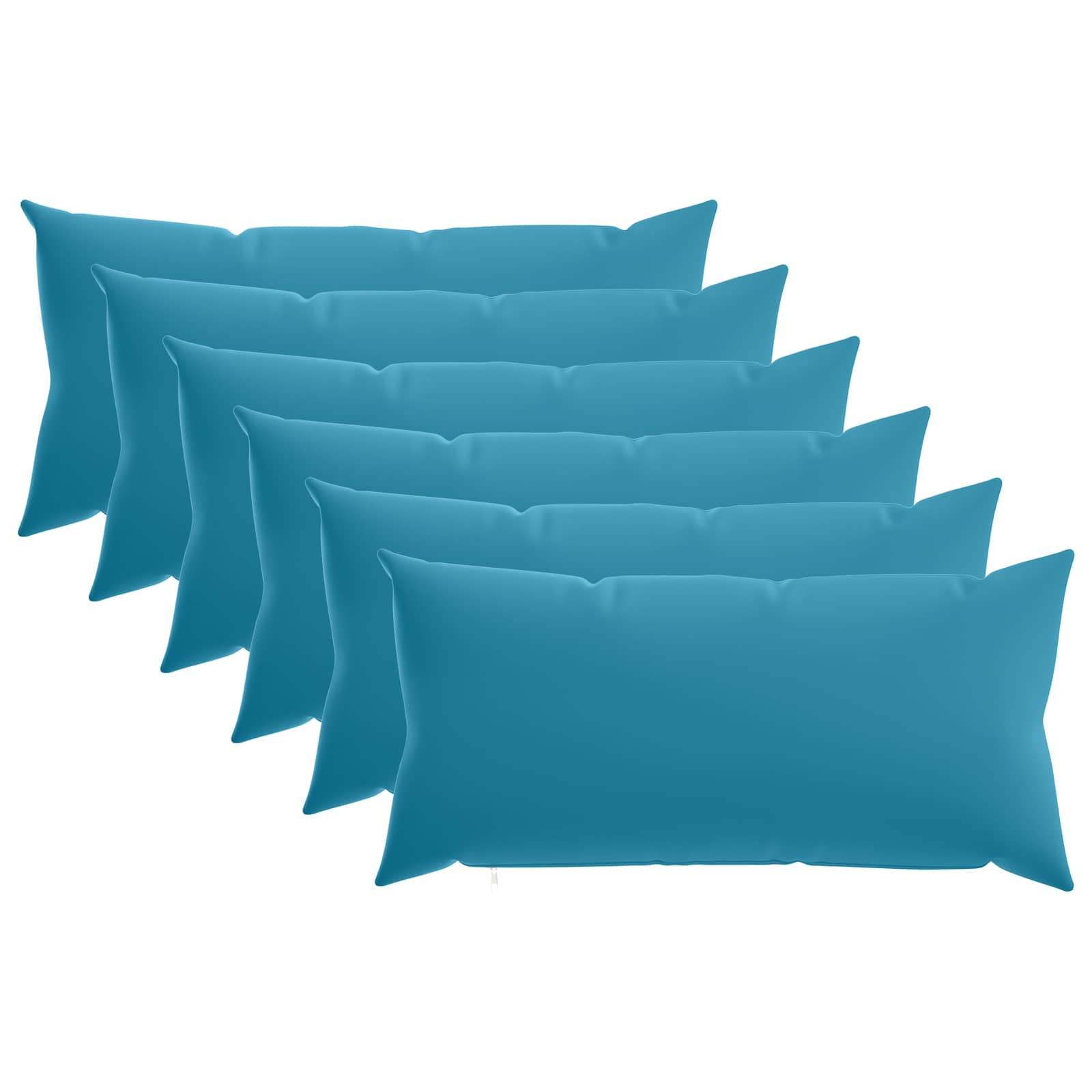 Kussensloop 6 pcs HEERLEN Lichtblauw 40 x 70 cm Polyester image 1
