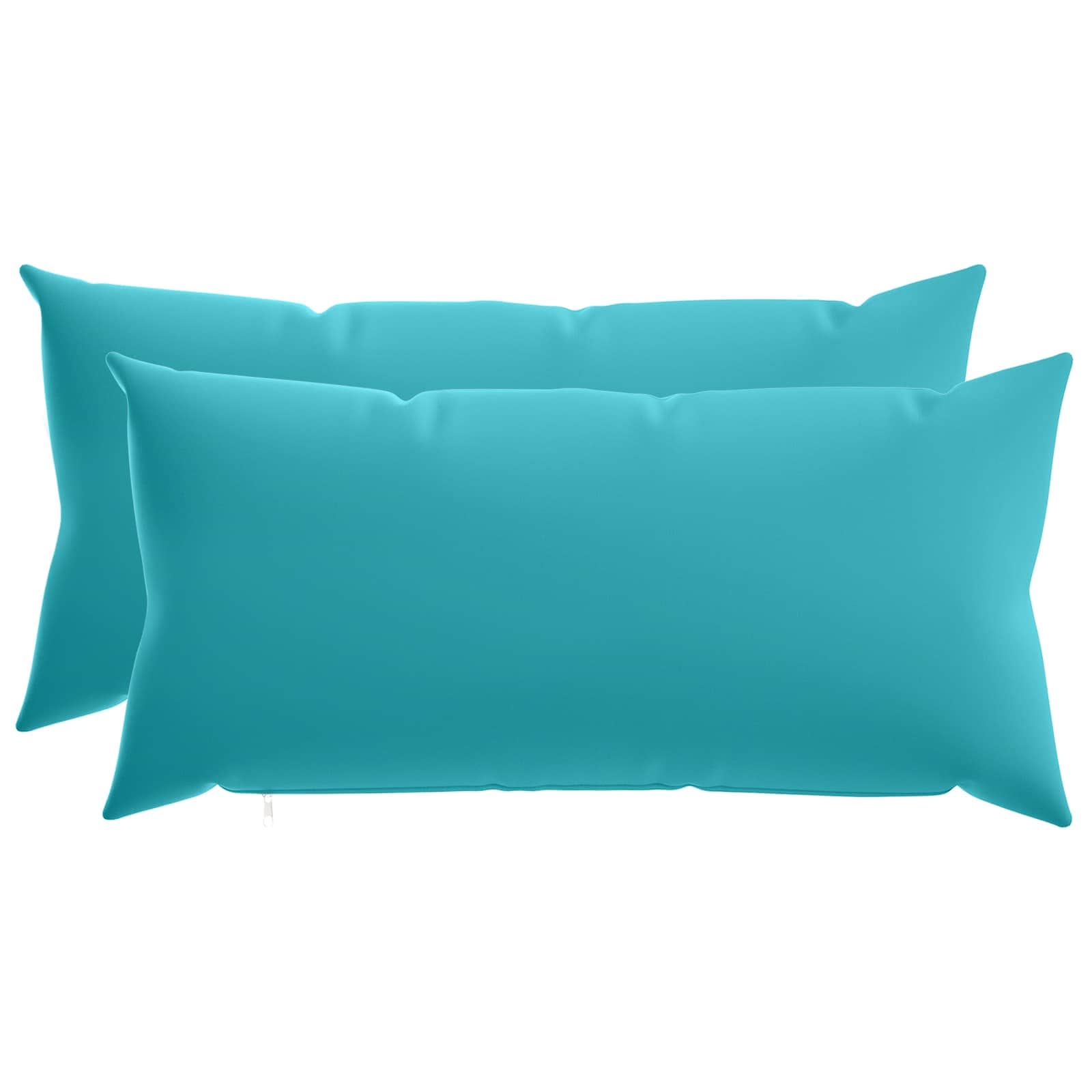 Kussensloop 2 pcs HEERLEN Turquoise 40 x 70 cm Polyester image 1