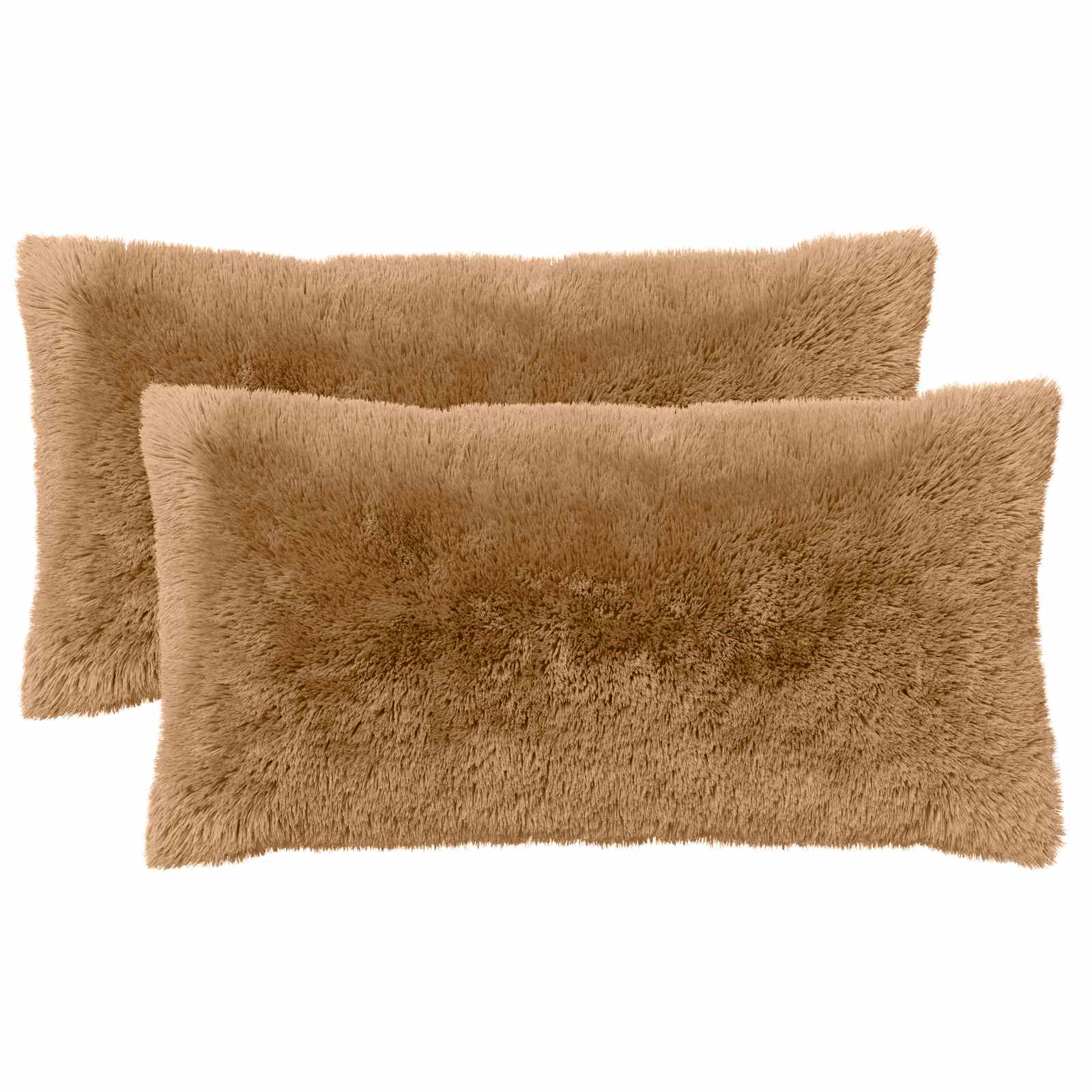 Kussensloop 2 pcs HEERLEN Taupe 40 x 70 cm PV Fleece image 2