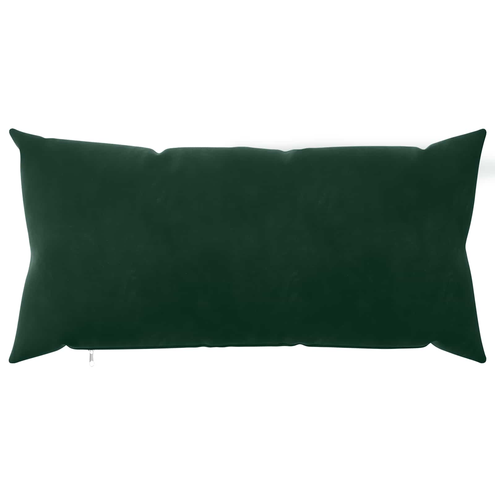 Kussensloop 2 pcs HEERLEN Donkergroen 40 x 80 cm Fluweel image 2