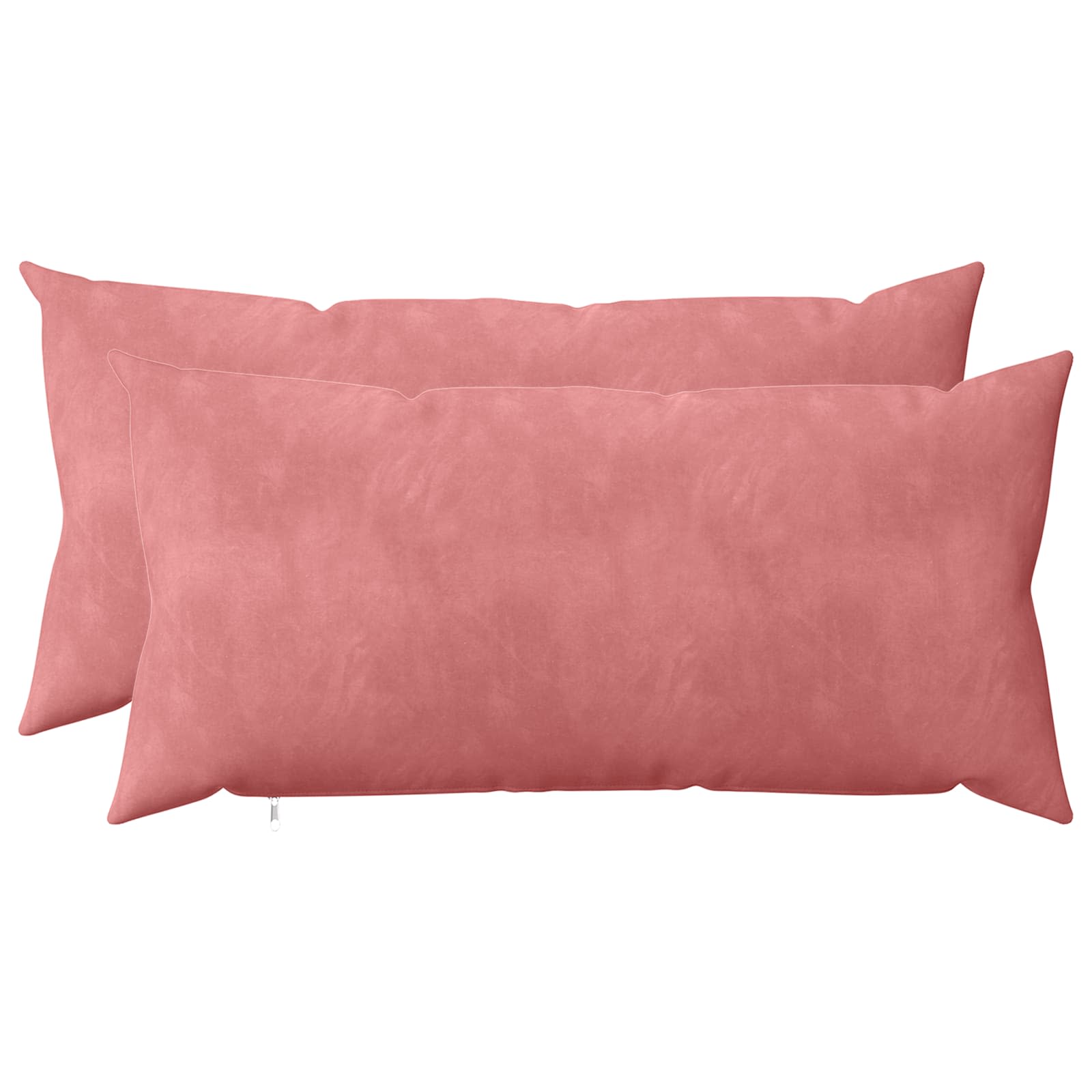 Kussensloop 2 pcs HEERLEN Roze 40 x 80 cm Fluweel image 1