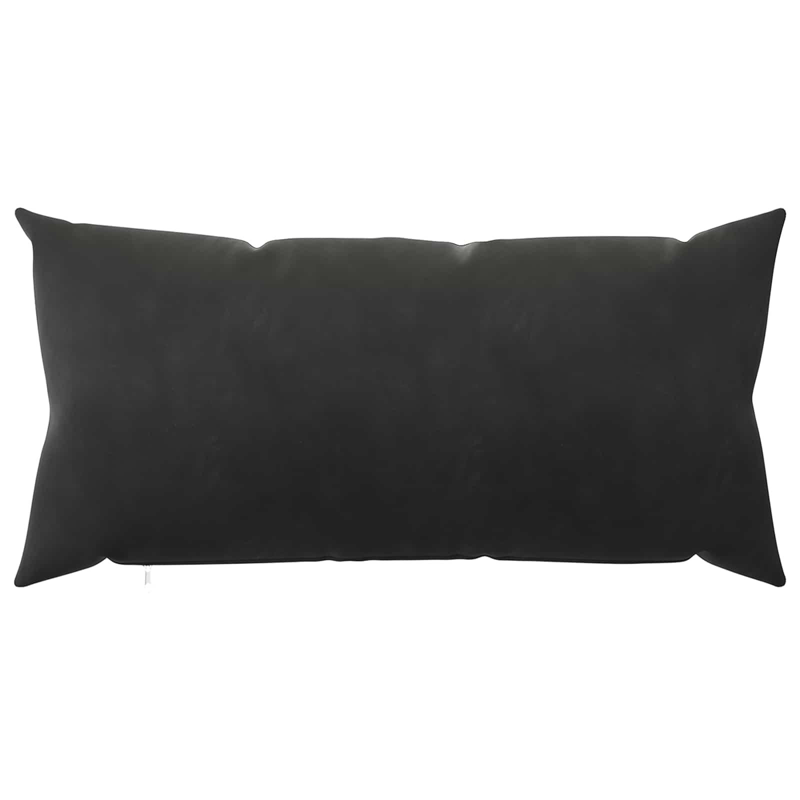 Kussensloop 6 pcs HEERLEN Zwart 40 x 80 cm Fluweel image 2