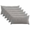 vidaXL Diivanipadi 6 pcs HEERLEN Helehall 40 x 80 cm manchester