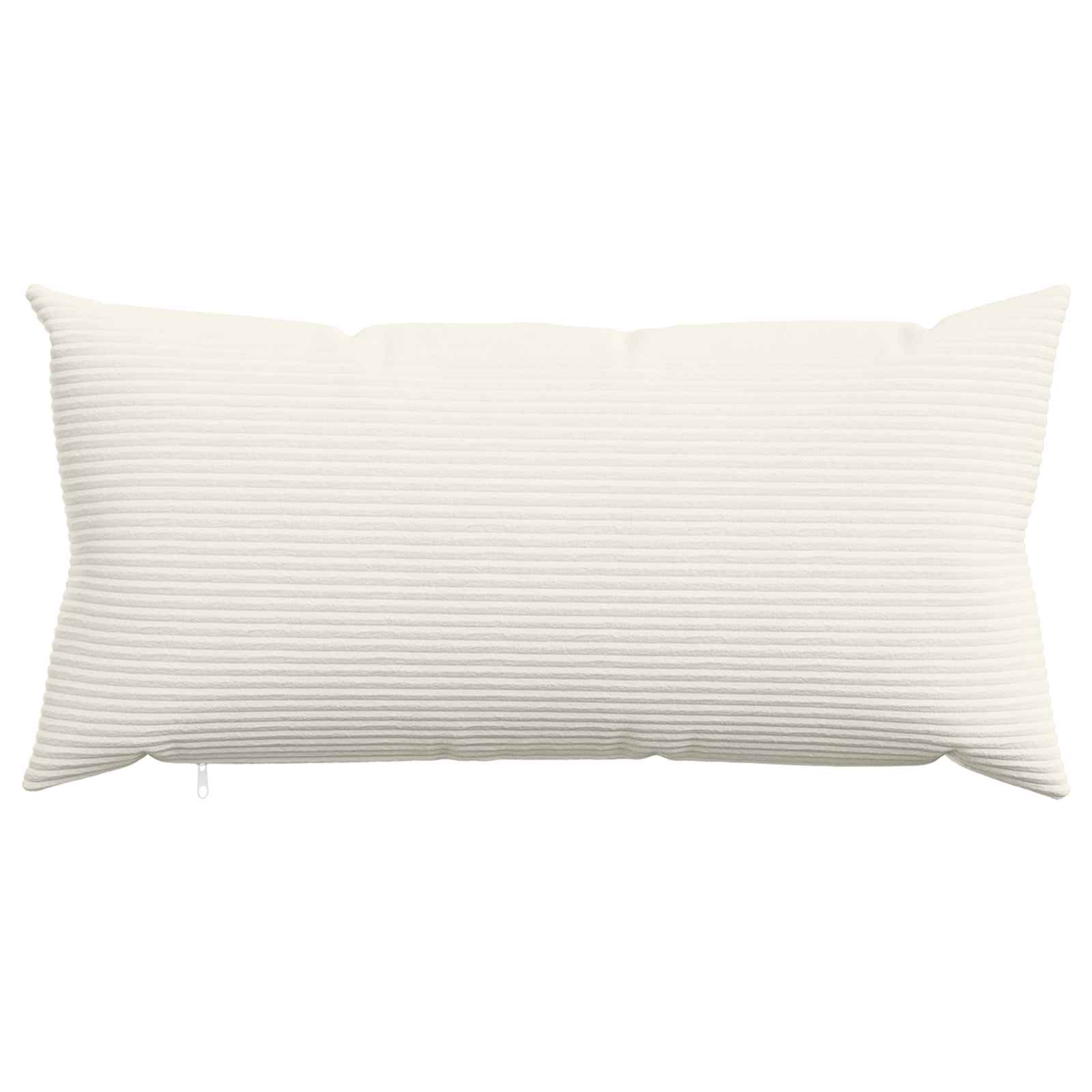 Kussensloop 12 pcs HEERLEN Crèmekleurig 40 x 80 cm corduroy image 2