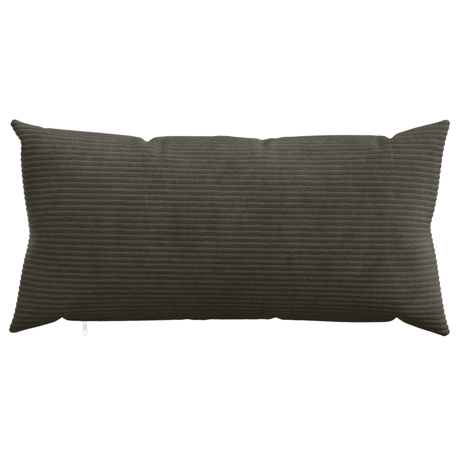 Kussensloop 12 pcs HEERLEN Antracietkleurig 40 x 80 cm corduroy image 2
