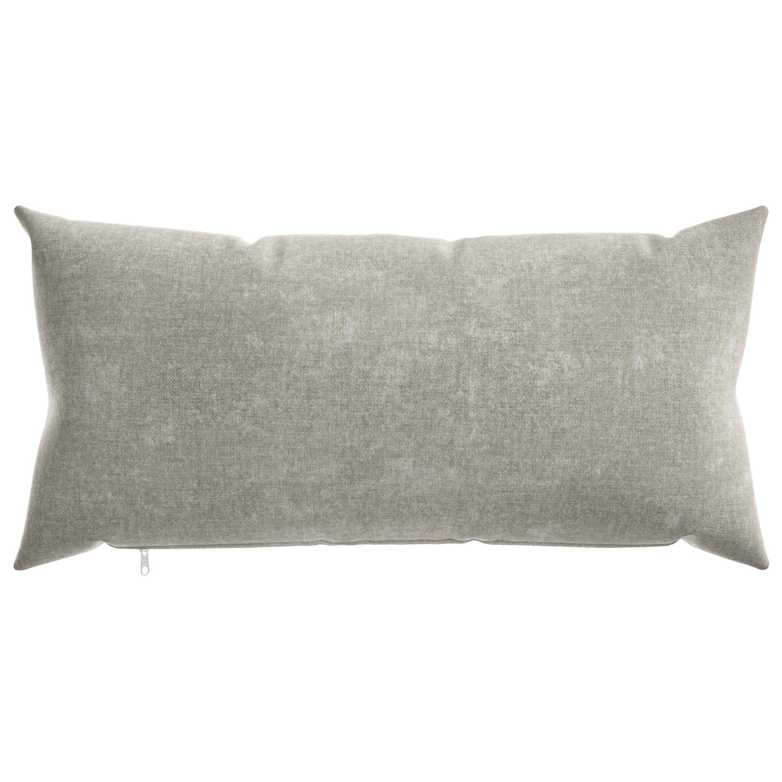 vidaXL Kissenbezug 12 stk. HEERLEN Hellgrau 40 x 80 cm Chenille-Stoff – Bild 3