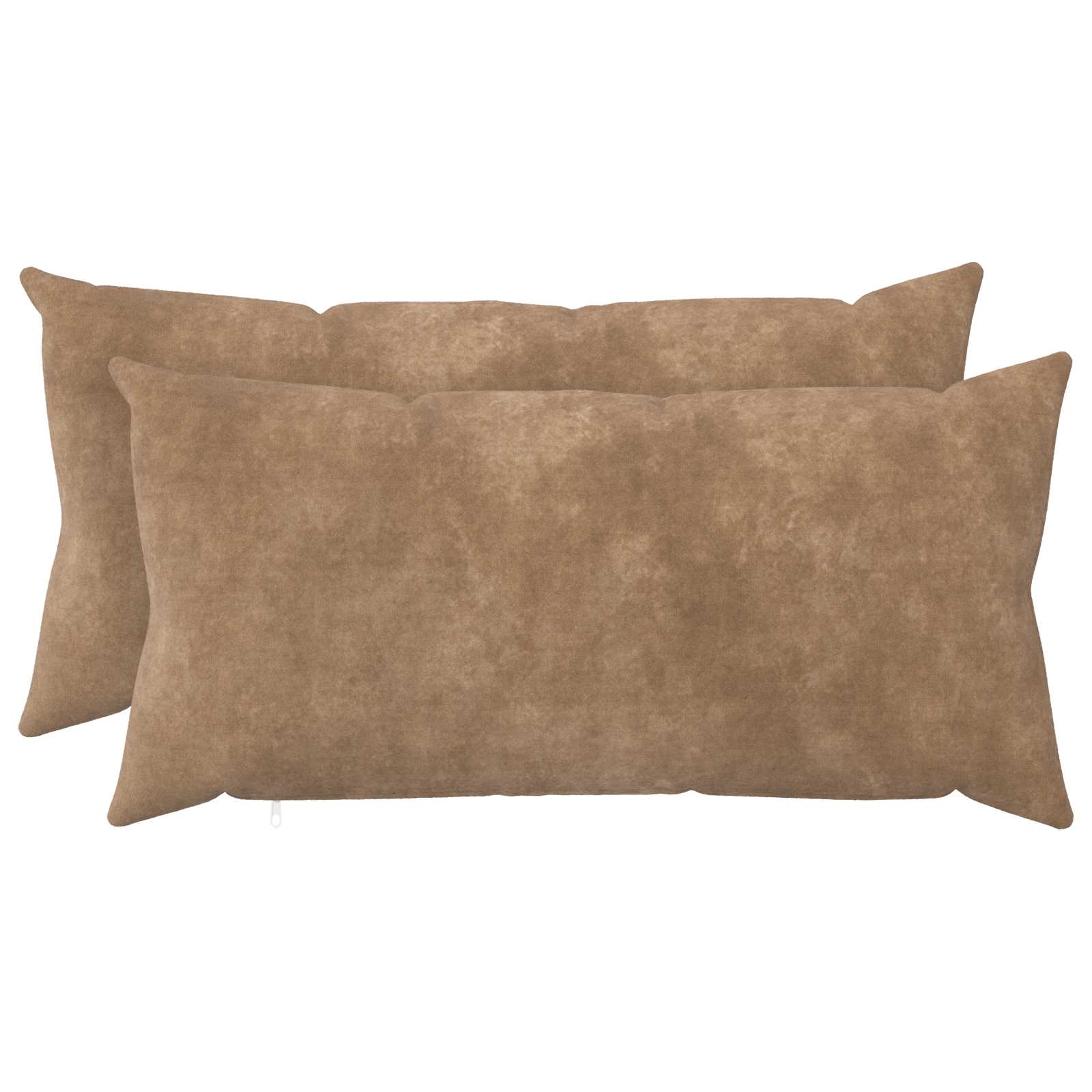 Kussensloop 2 pcs HEERLEN Taupe 40 x 80 cm Microfiber Fleece image 1