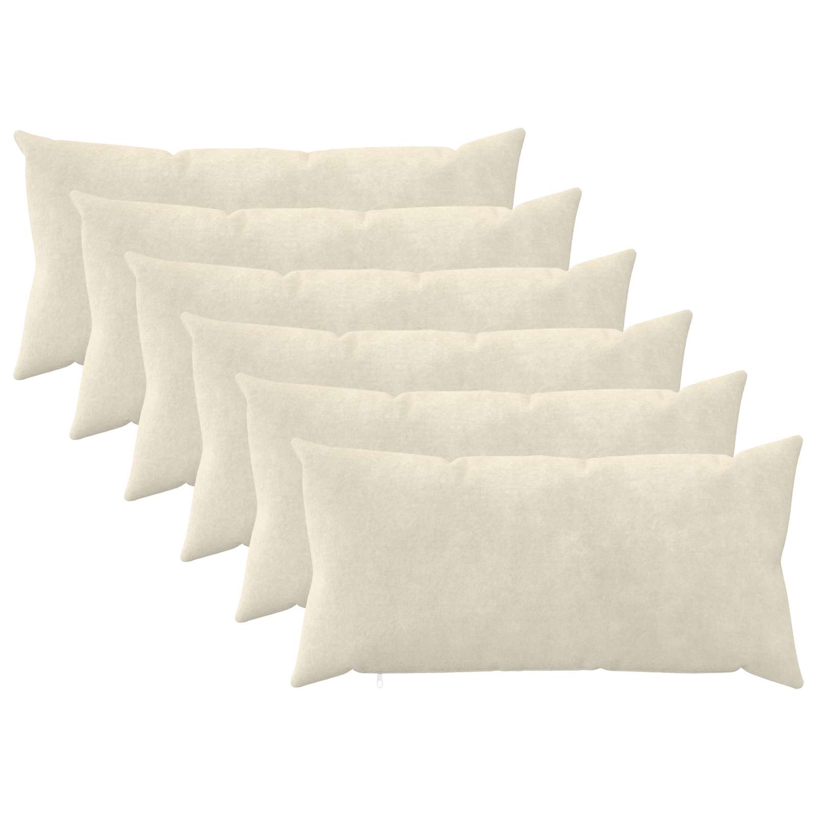 Kussensloop 6 pcs HEERLEN Crèmekleurig 40 x 80 cm image 1