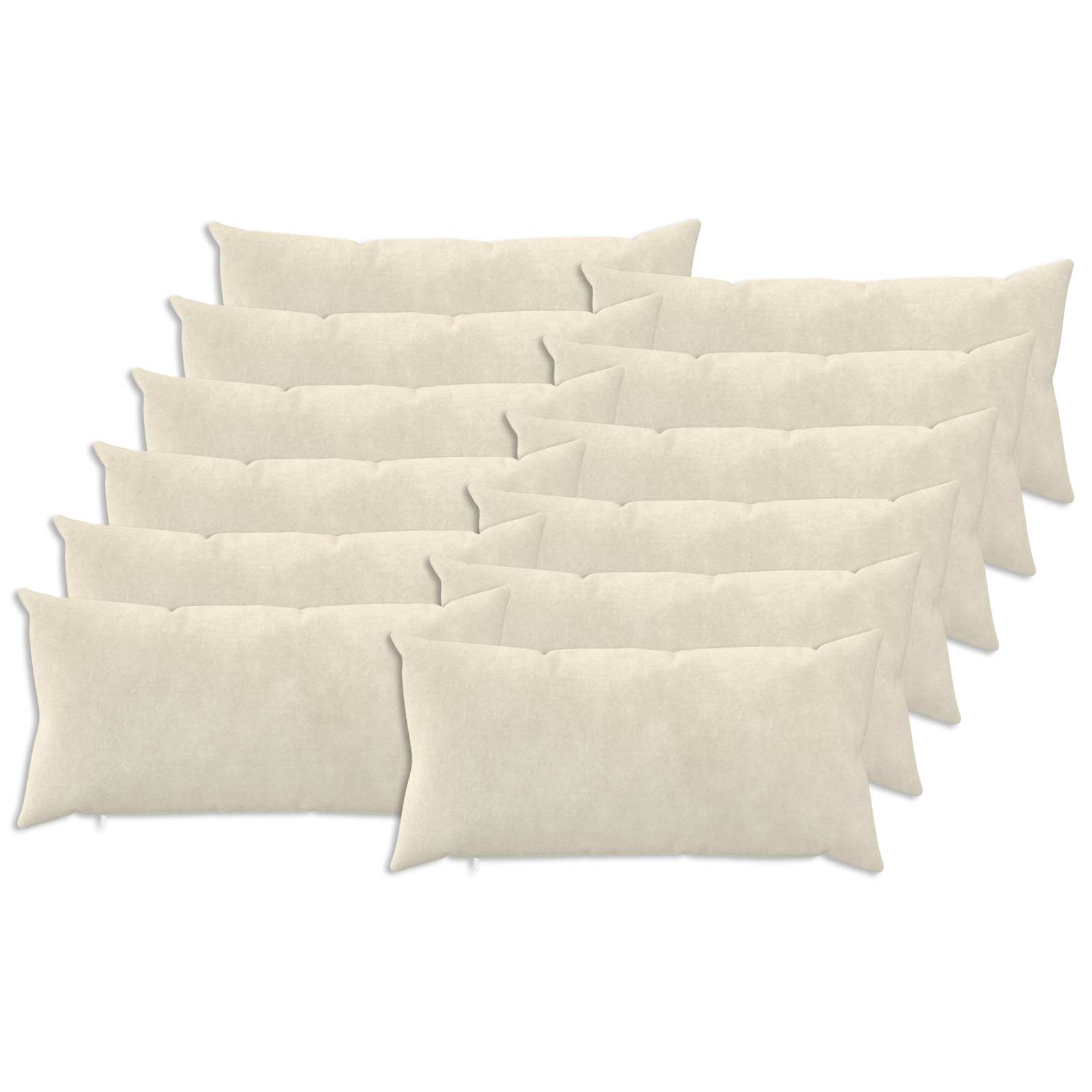 Kussensloop 12 pcs HEERLEN Crèmekleurig 40 x 80 cm image 1