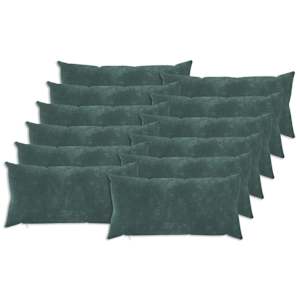 vidaXL Diivanipadi 12 pcs HEERLEN Merisinine 40 x 80 cm Mikrofliis