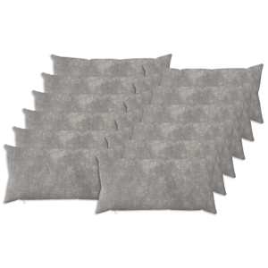 vidaXL Diivanipadi 12 pcs HEERLEN Helehall 40 x 80 cm Mikrofliis