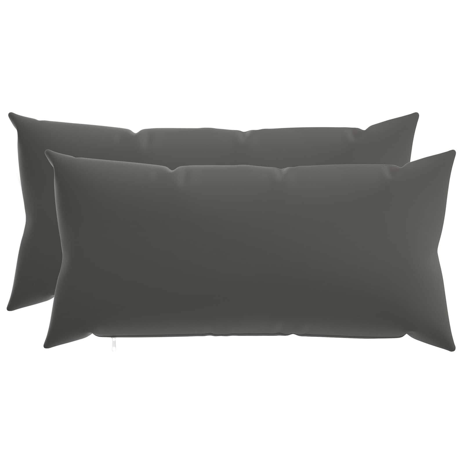 Kussensloop 2 pcs HEERLEN Antraciet 40 x 80 cm Polyester image 1