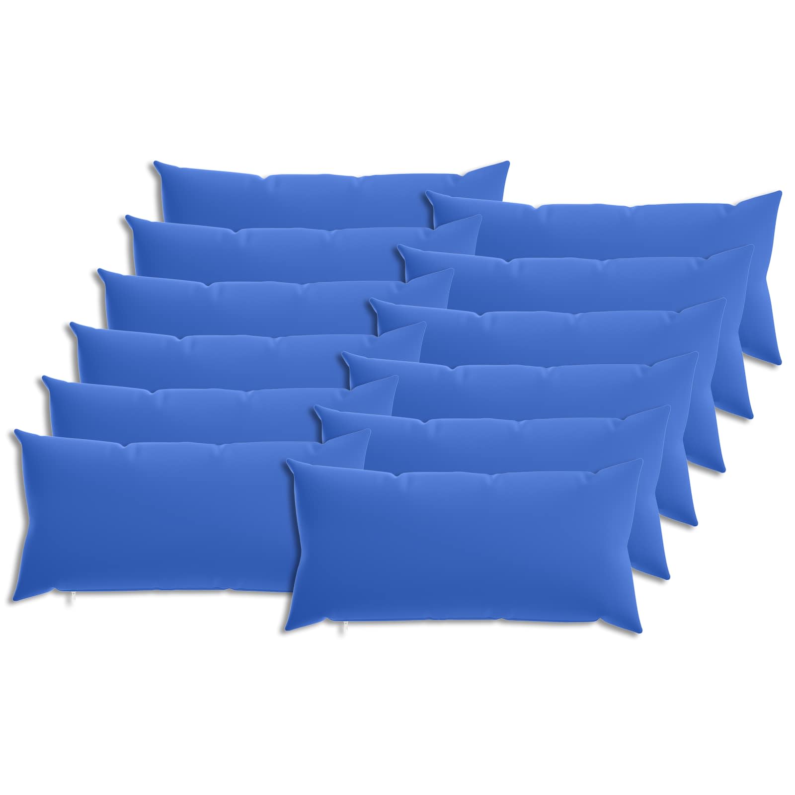 Kussensloop 12 st HEERLEN Koninklijk Blauw 40 x 80 cm Polyester image 1