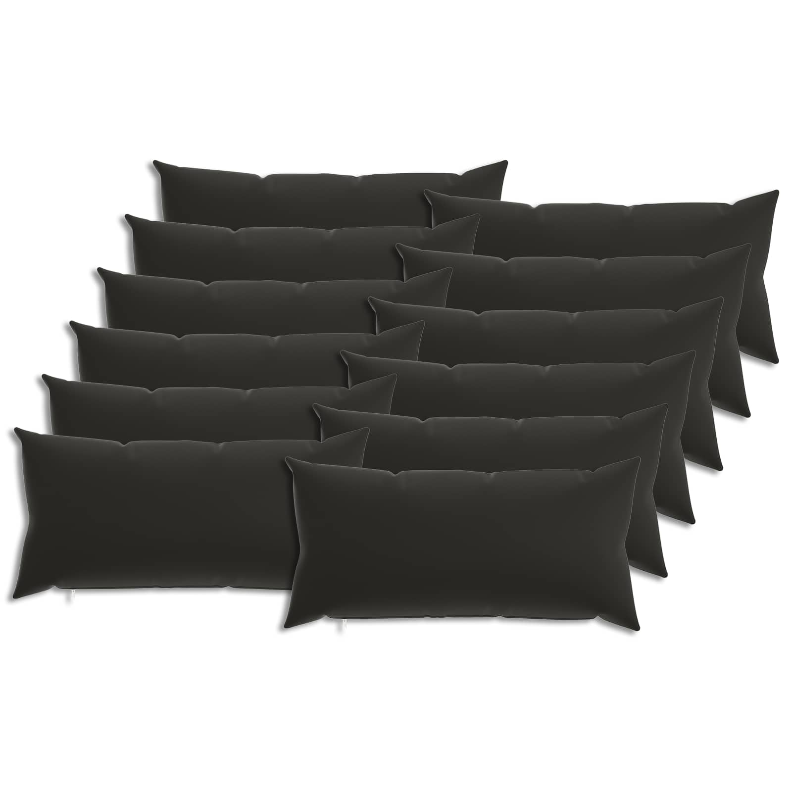 Kussensloop 12 pcs HEERLEN Meerkleurig 40 x 80 cm Polyester image 1