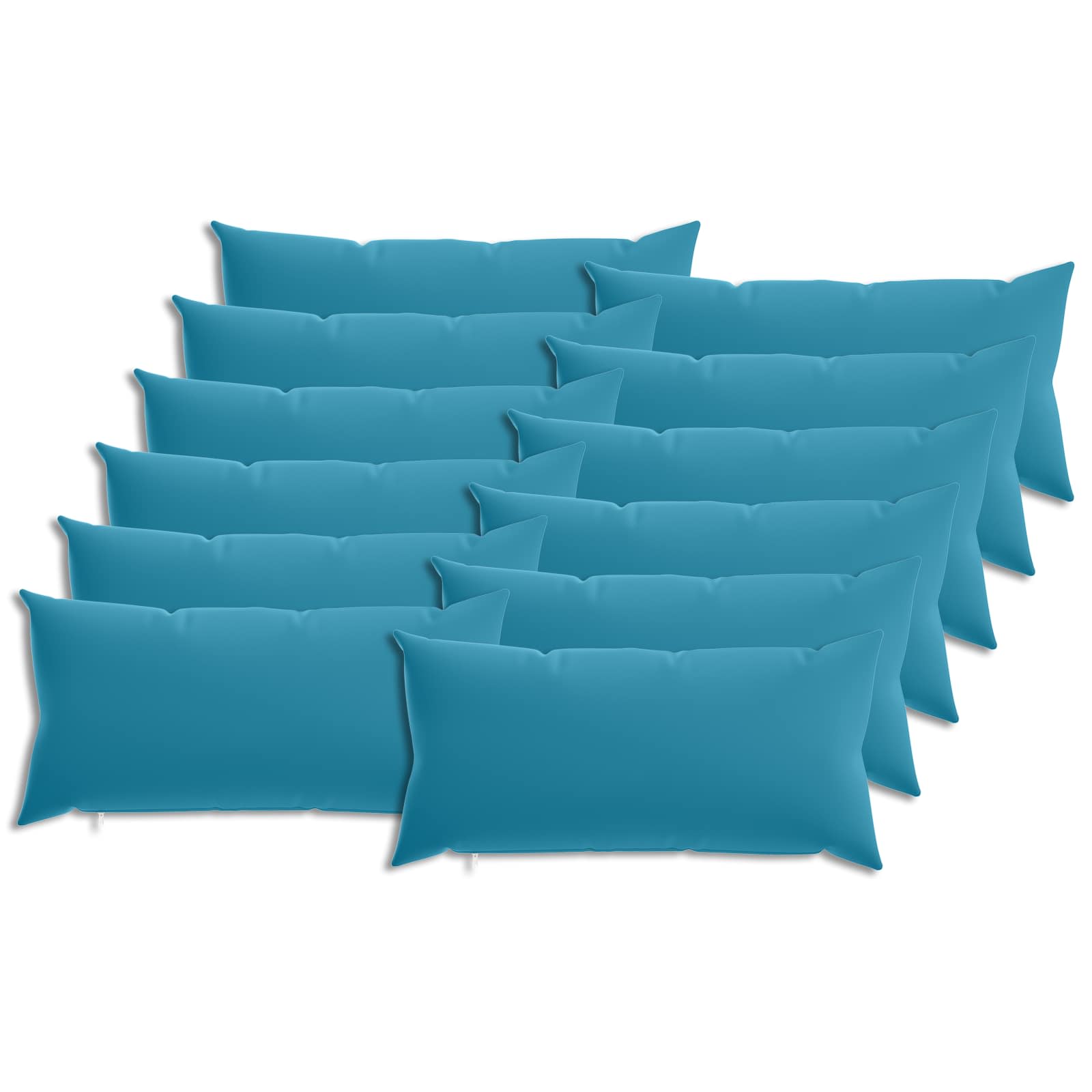 Kussensloop 12 pcs HEERLEN Lichtblauw 40 x 80 cm Polyester image 1